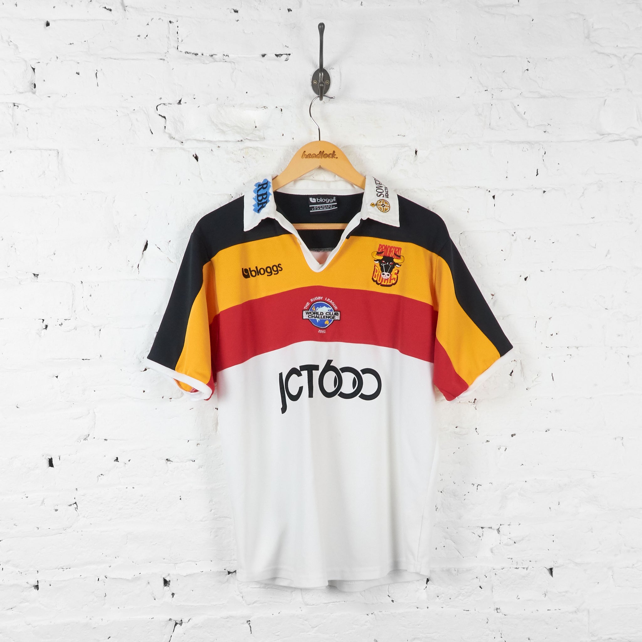 Bradford Bulls World Club Challenge 2002 Rugby Shirt - White - M