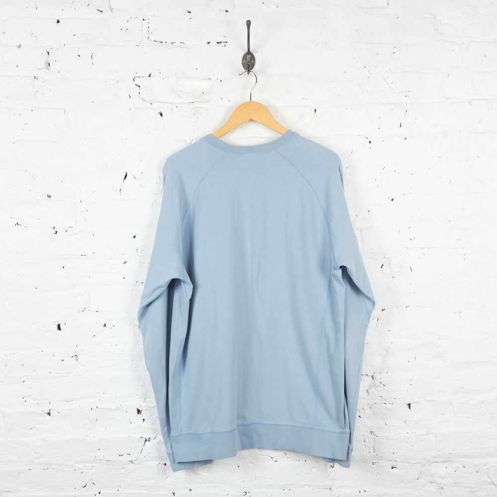 Carhartt Long Sleeve T Shirt - Blue - XL - Headlock