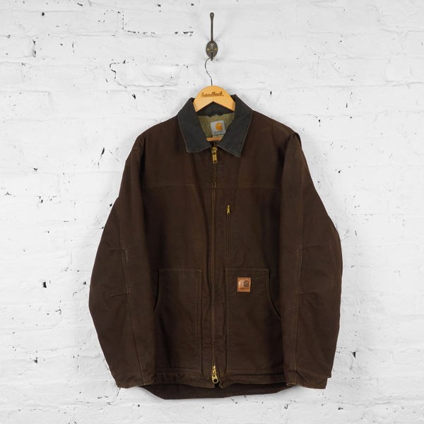 Carhartt Work Jacket - Brown - XL – Headlock