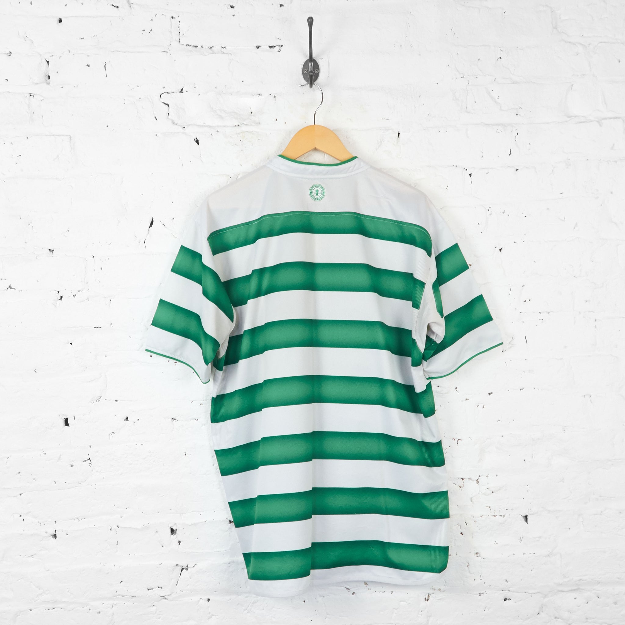 Celtic 2003 Umbro Home Football Shirt - Green/White - XL