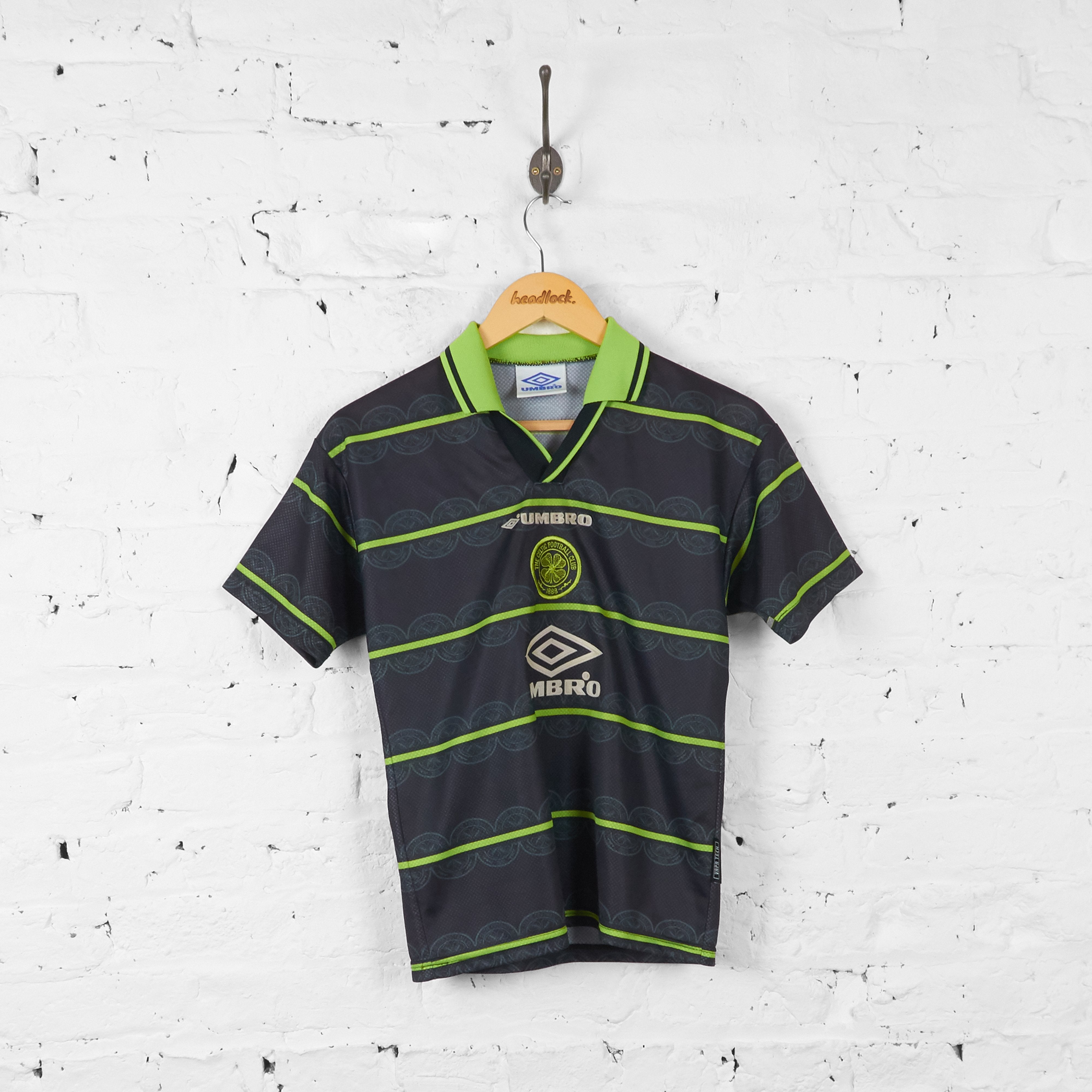 Classic Football Shirts on X: Celtic '98-99 away by Umbro Shop