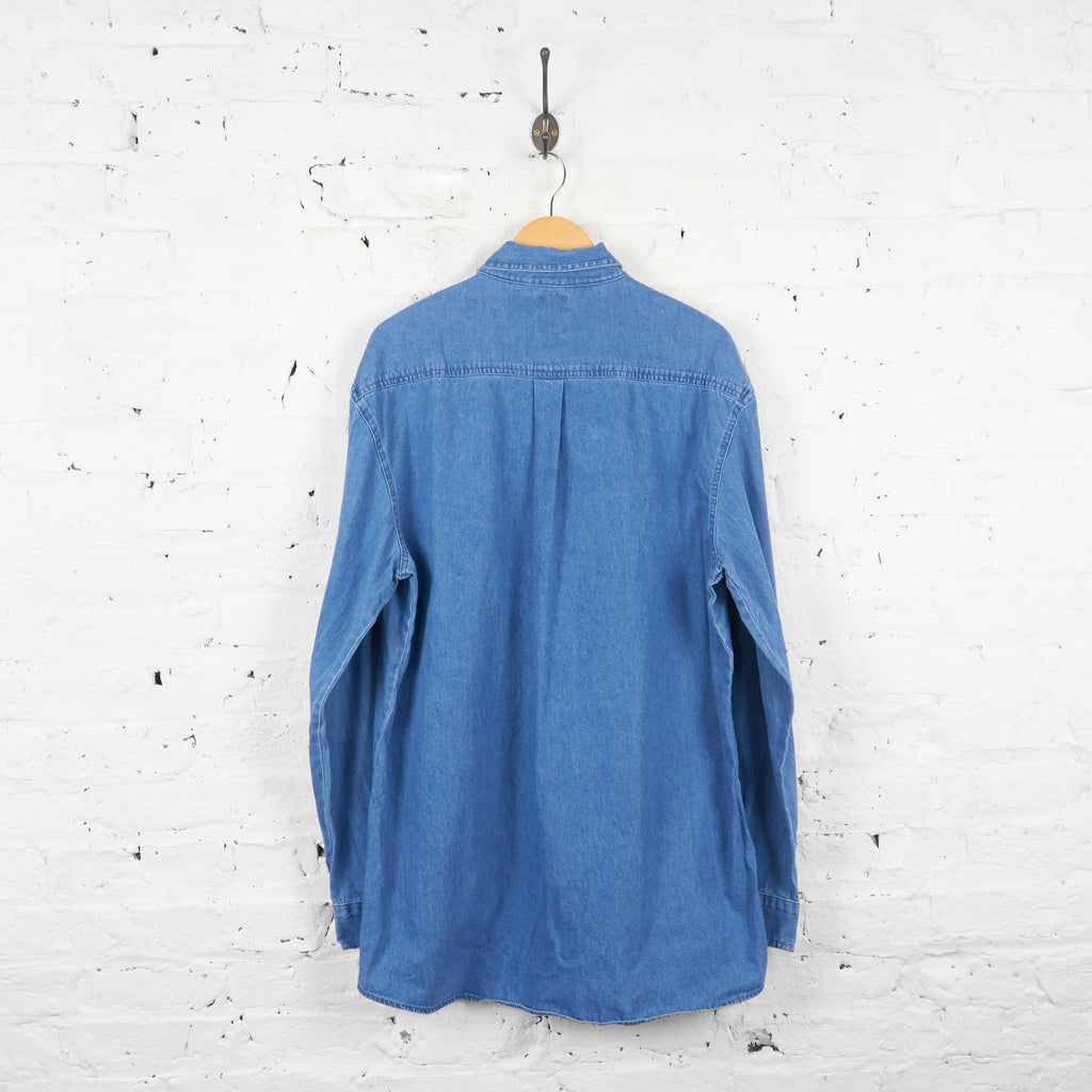 Dickies Denim Shirt - Blue - XL - Headlock