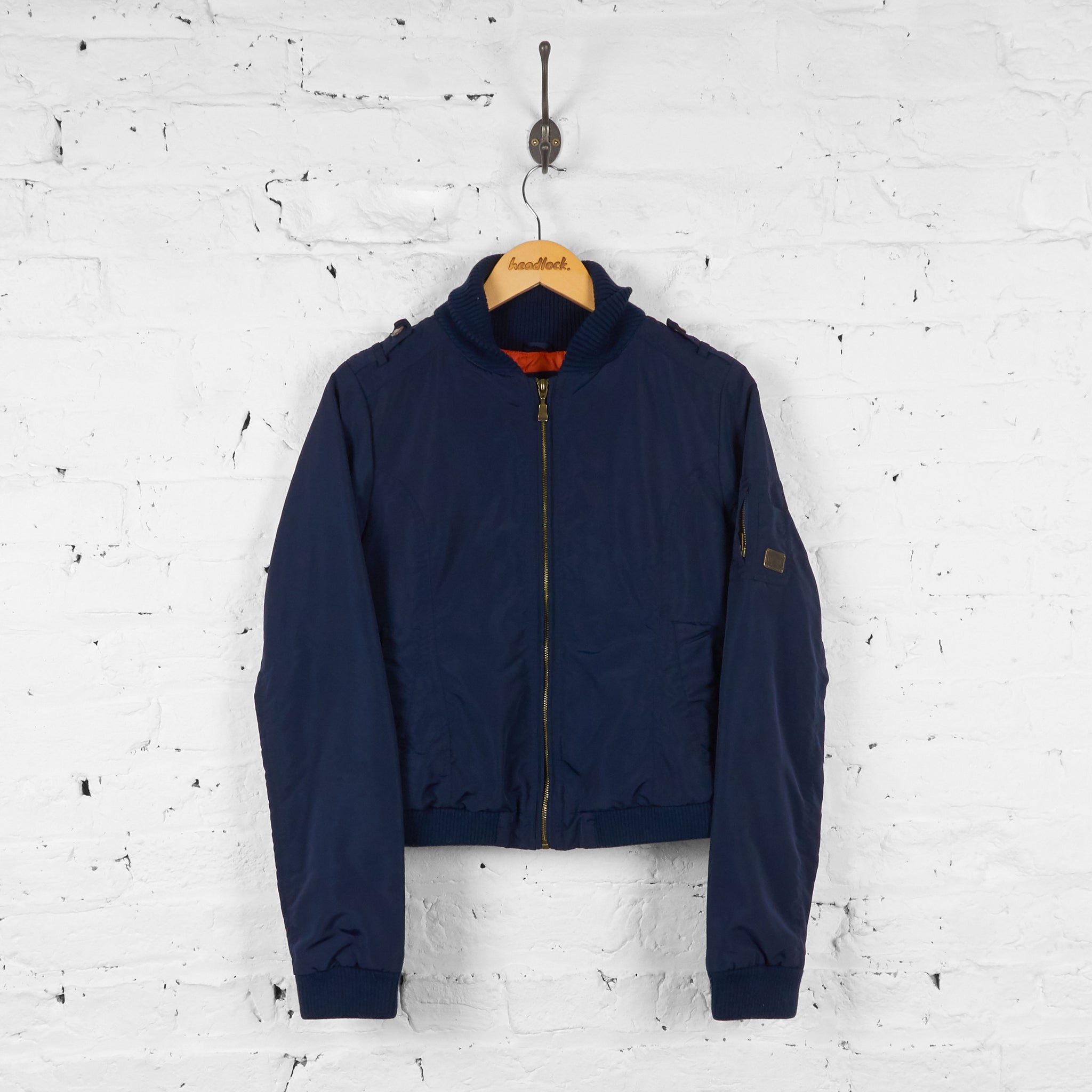 Diesel MA1 Bomber Jacket - Blue - S – Headlock