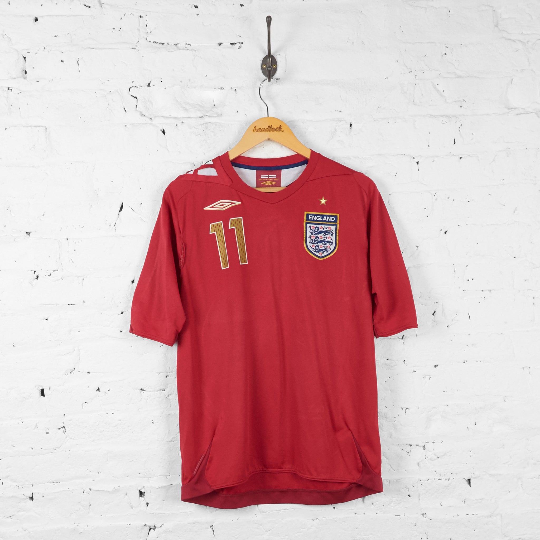 red england football kit