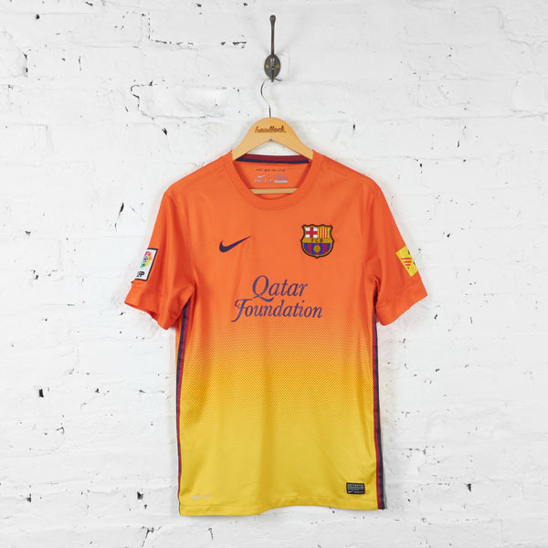 Nike FC Barcelona シャツ 背番号2 FC Barcelona Nike 2012 Away Football Shirt - Orange - S – Headlock