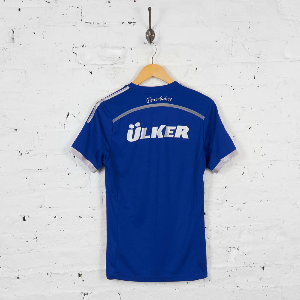 Fenerbahce Adidas Away Football Shirt - Blue - S - Headlock