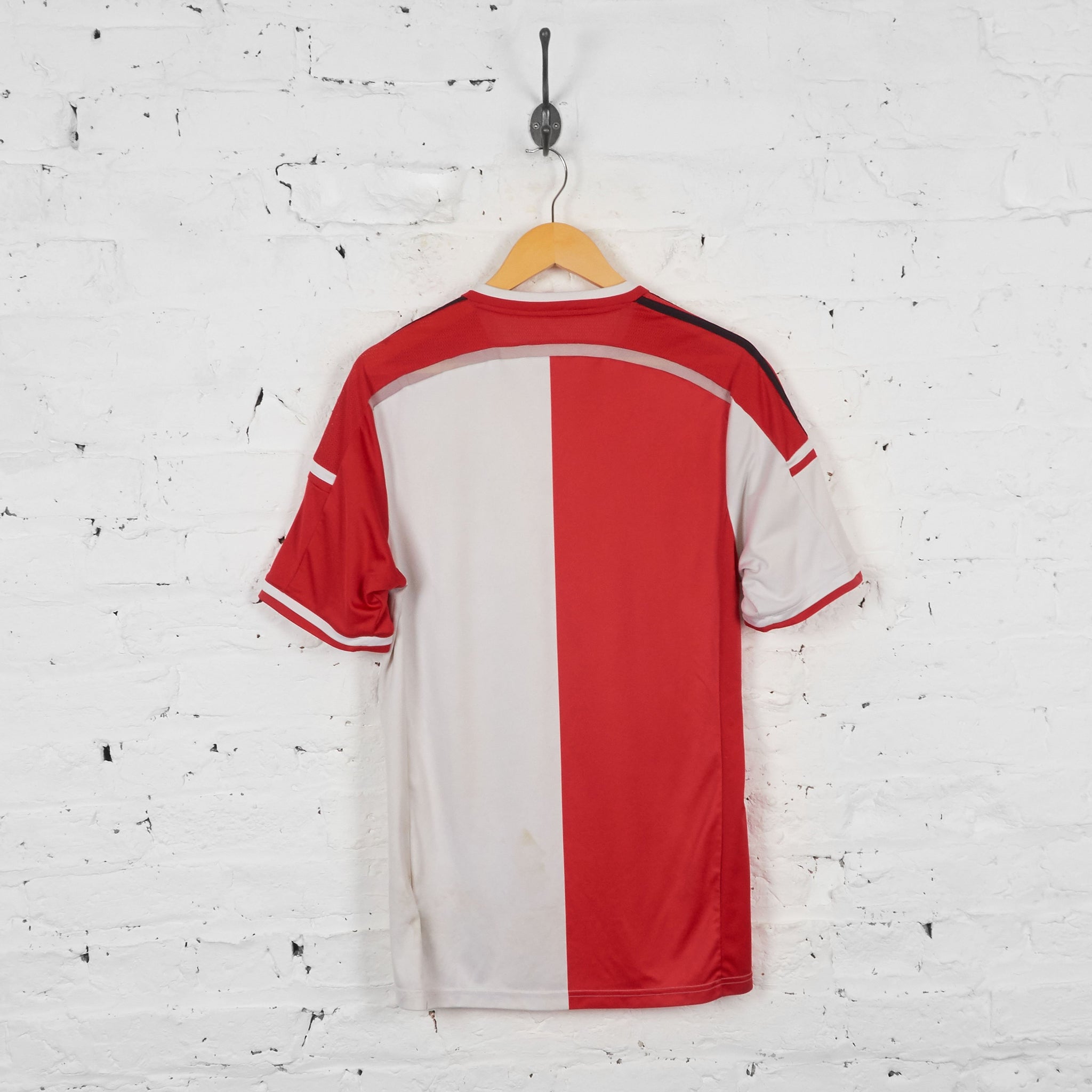 【レア】adidas Feyenoord UNIFORM ENGLAND製 1997-98 Feyenoord Home Shirt - 8/10 - (Y)