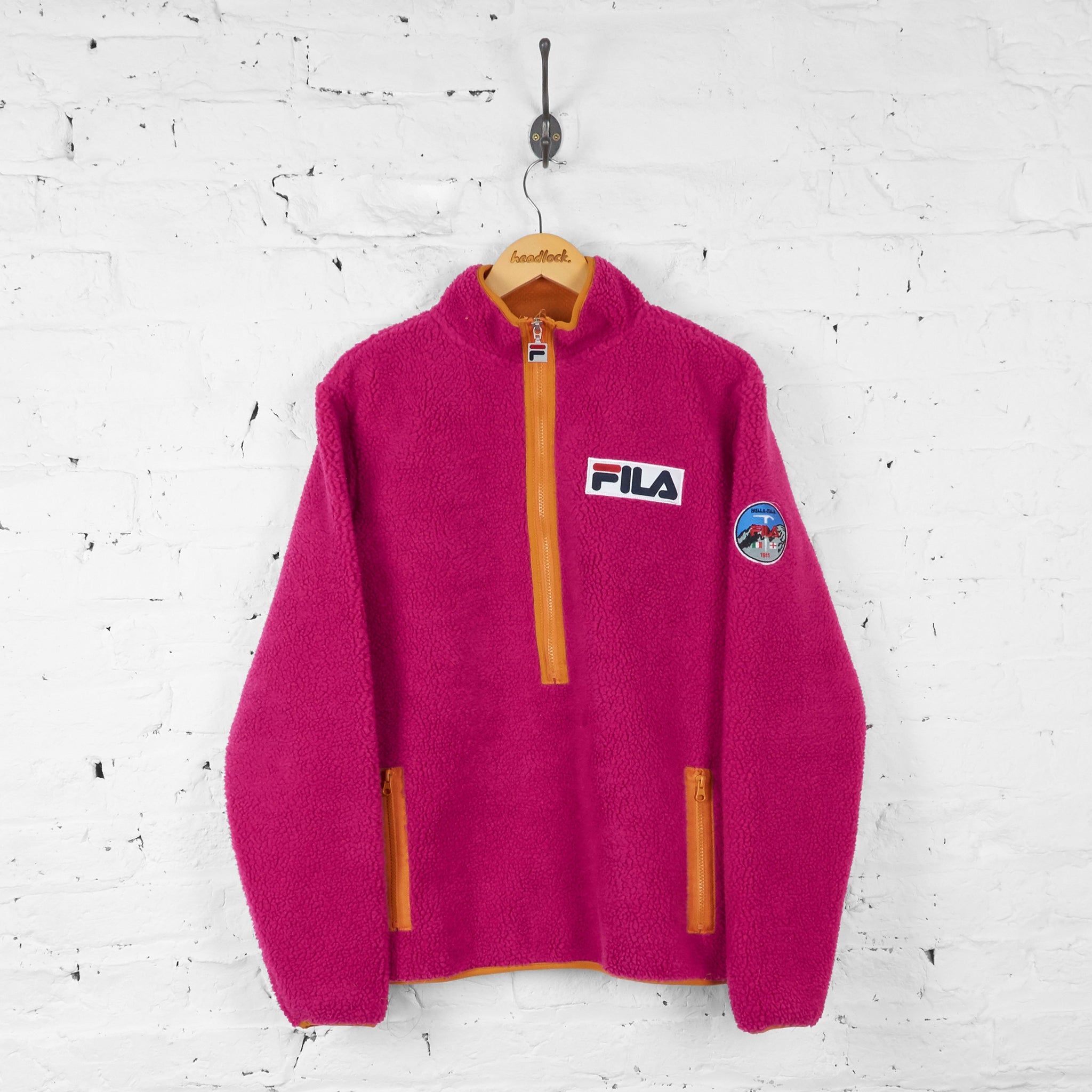 Fila fleece half zip online