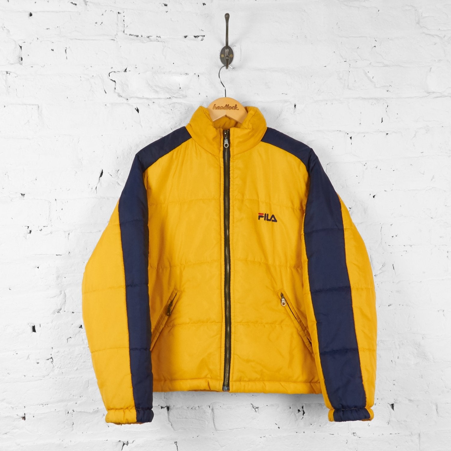 Fila Puffa Jacket Coat Yellow S – Headlock