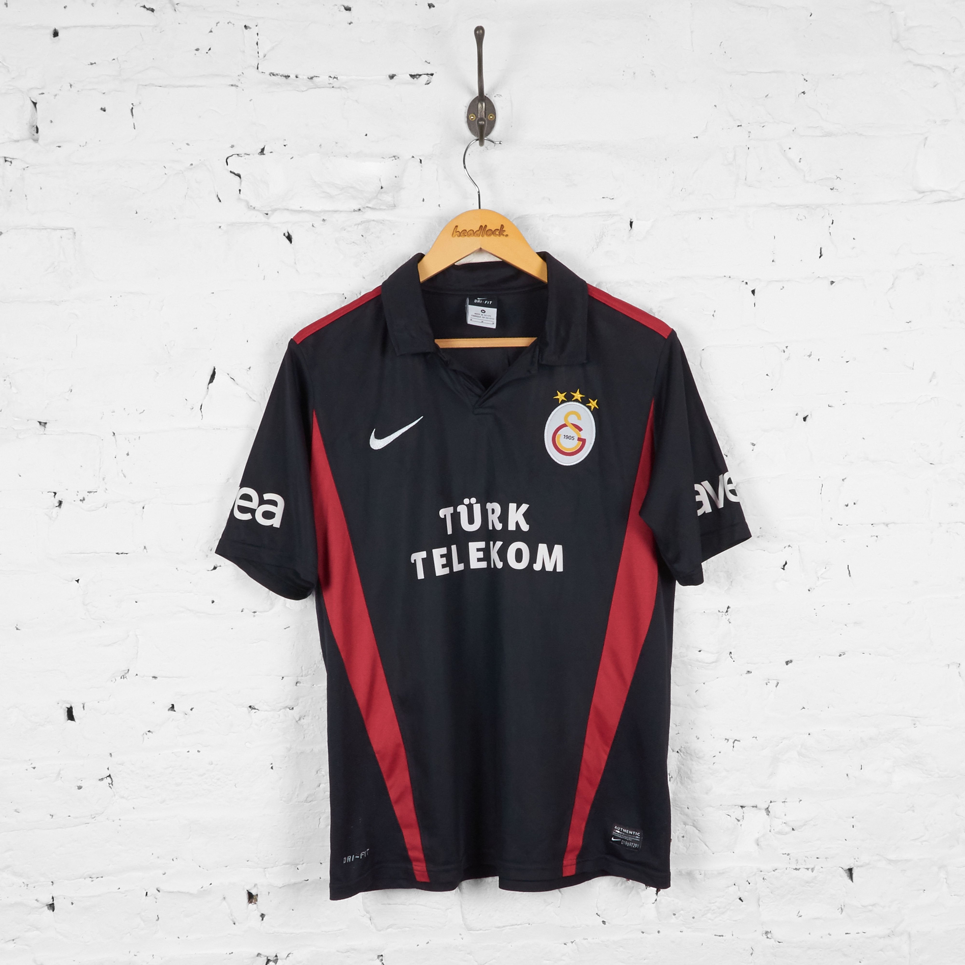 Galatasaray 2011 Nike Away Football Shirt Black M – Headlock
