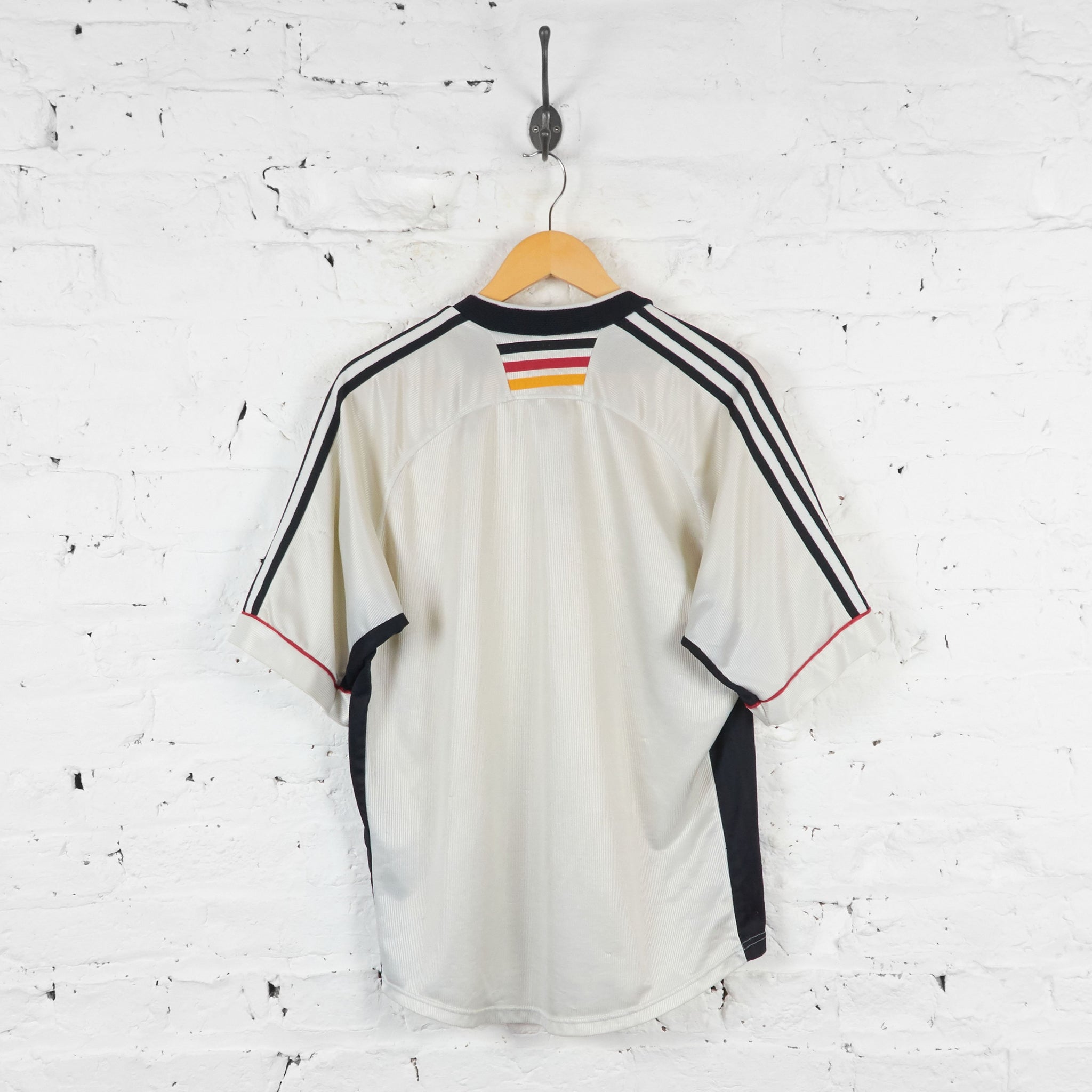 Germany 1998 Adidas Home Football Shirt - White - L – Headlock