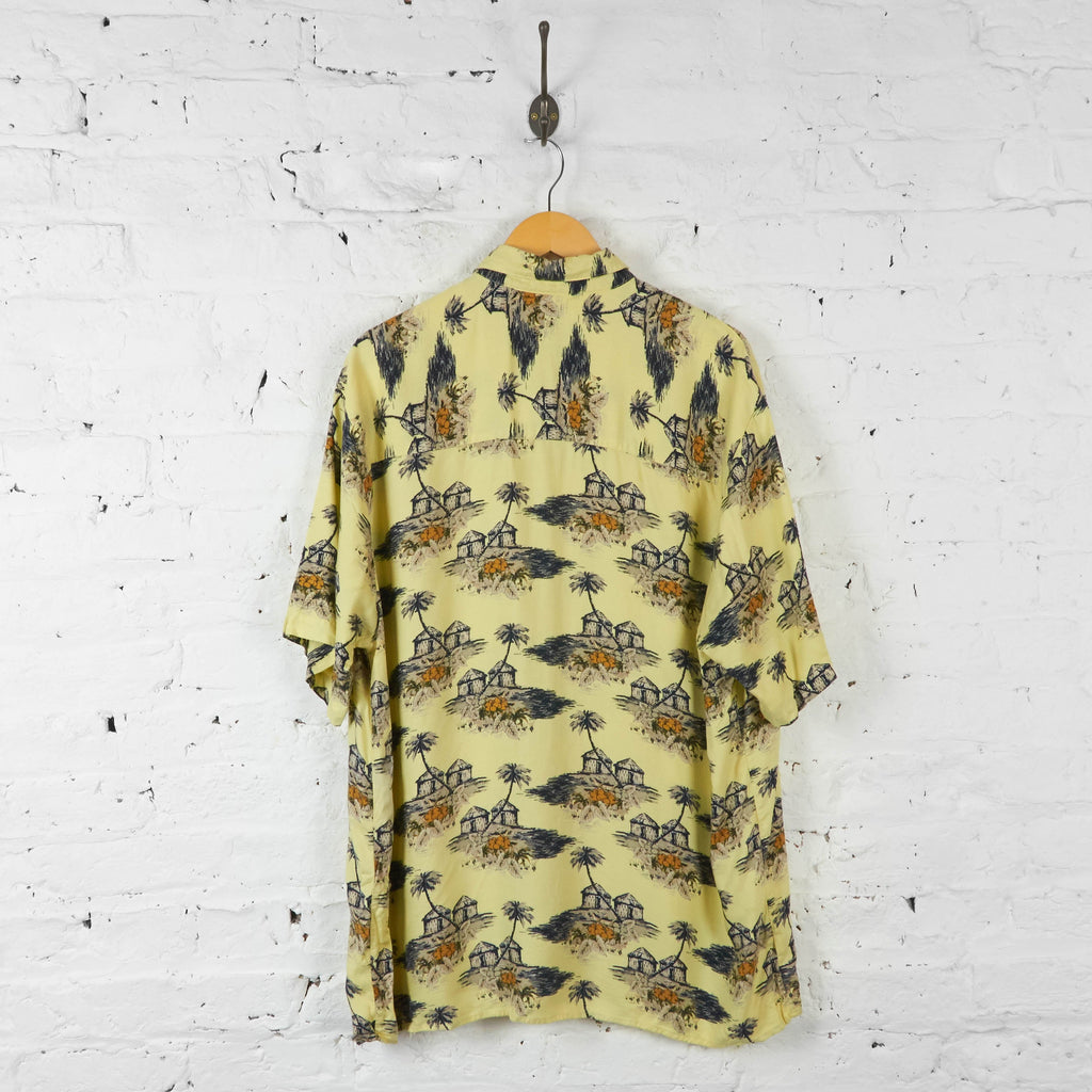 Hawaiian Summer Shirt - Yellow - L - Headlock