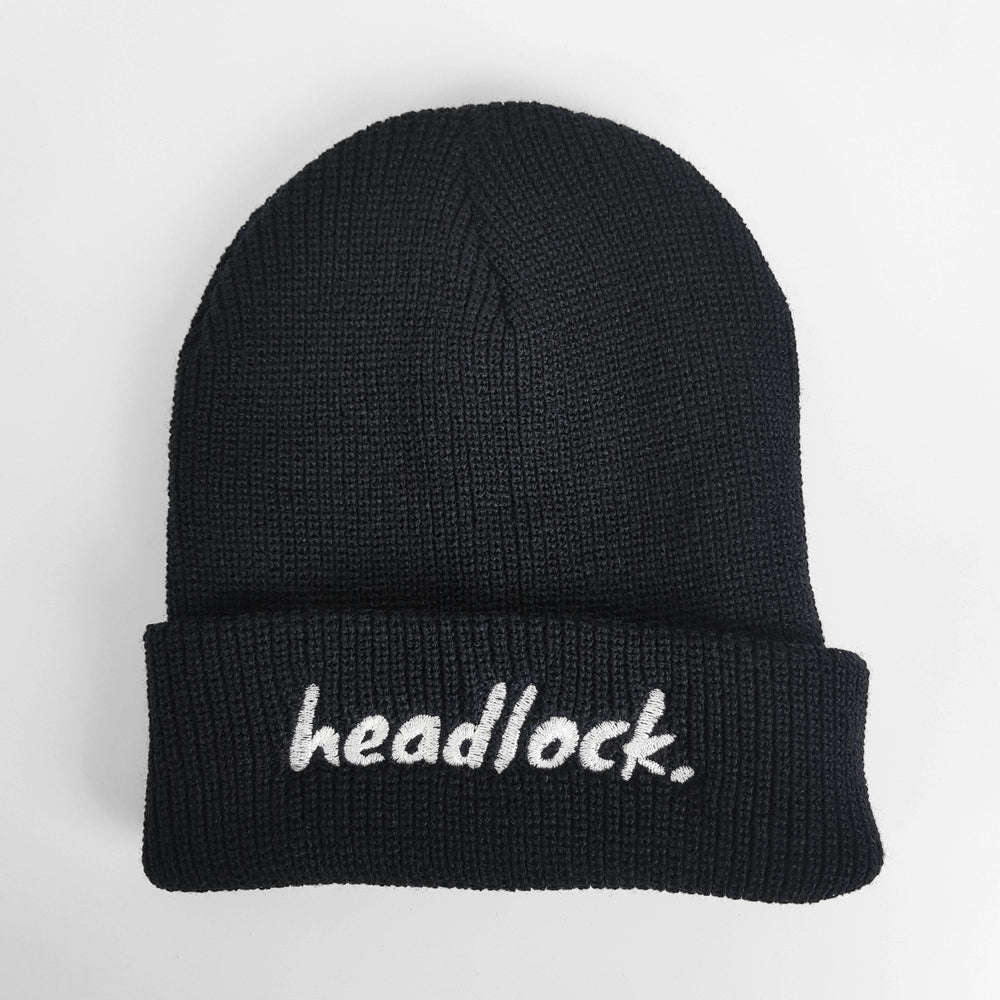 Headlock Beanie Hat - Blue - One Size - Headlock