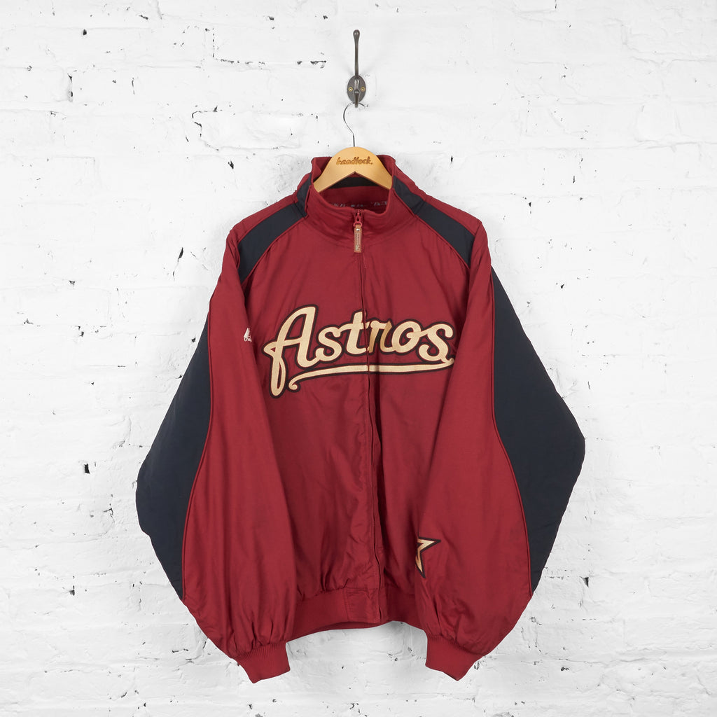 Vintage Houston Astros Majestic Bomber Jacket
