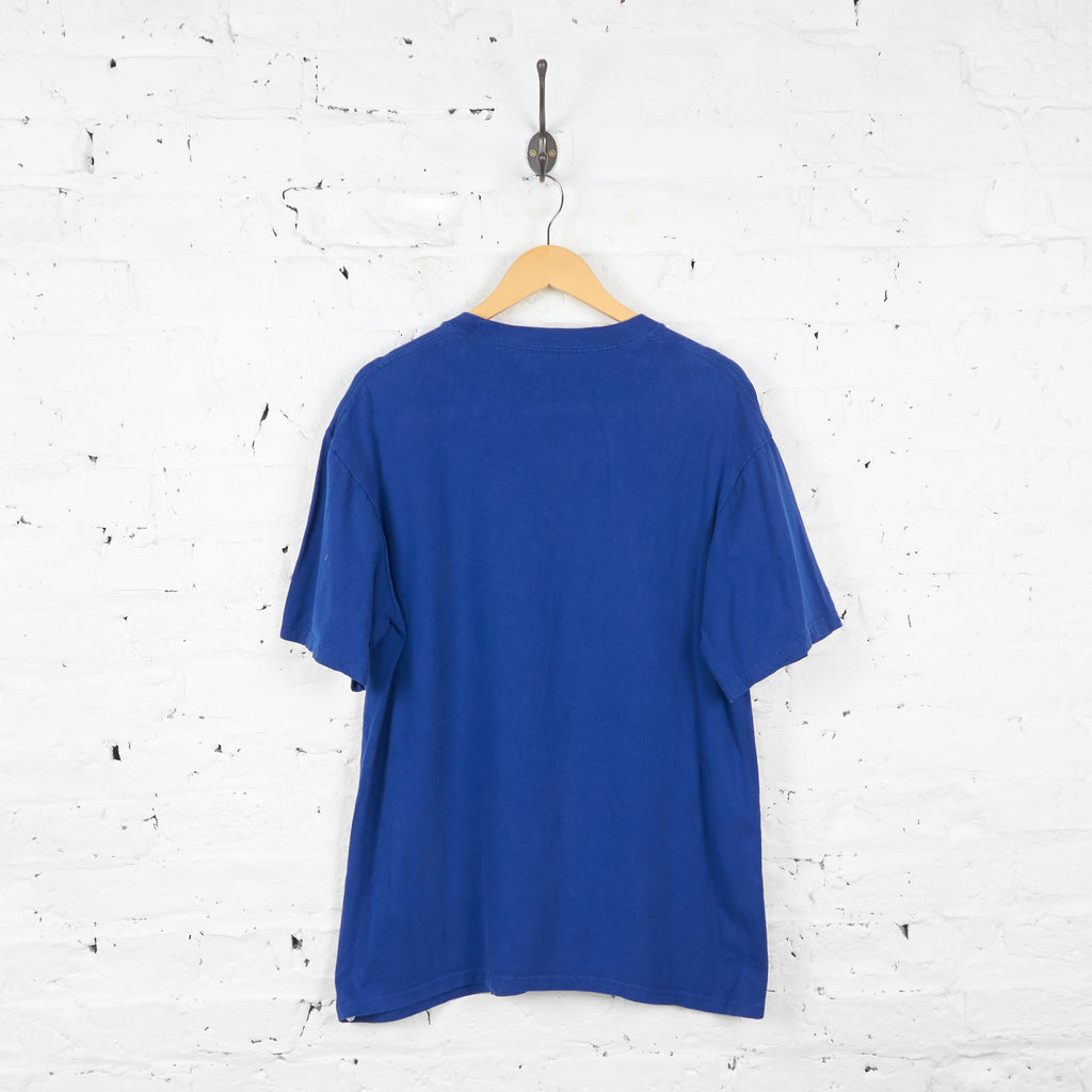 Indianapolis Colts American Football  T Shirt - Blue - L - Headlock
