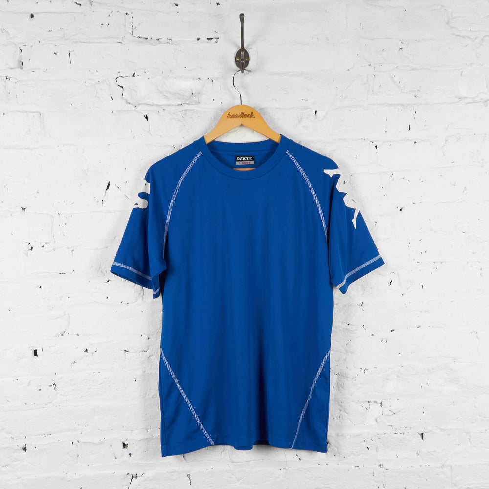 Kappa 90s Sports T Shirt - Blue - L - Headlock