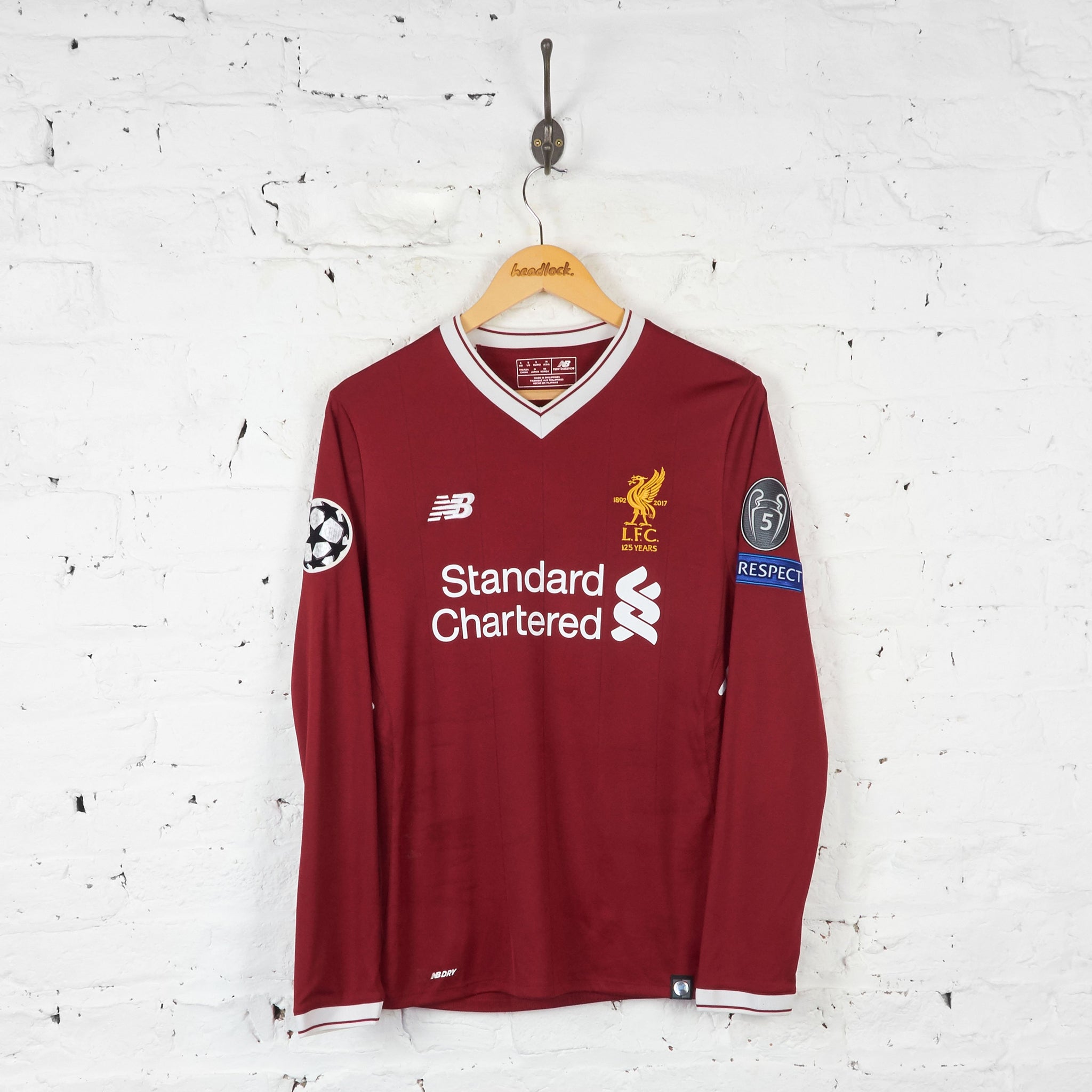 Liverpool 2017-18 Champions League Long Sleeve Football Shirt