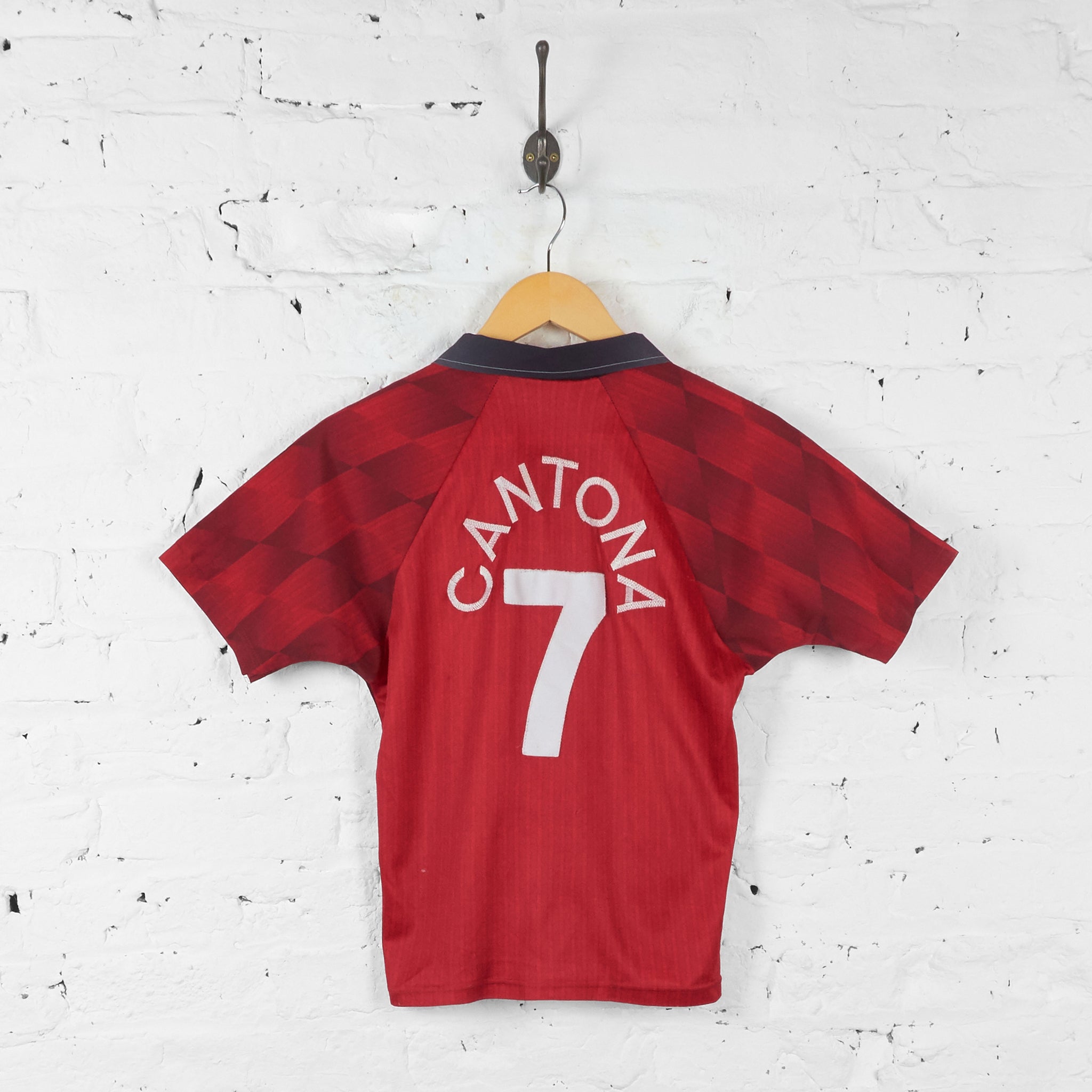 Manchester United 1994 Cantona Home Football Shirt - Red - L Boys