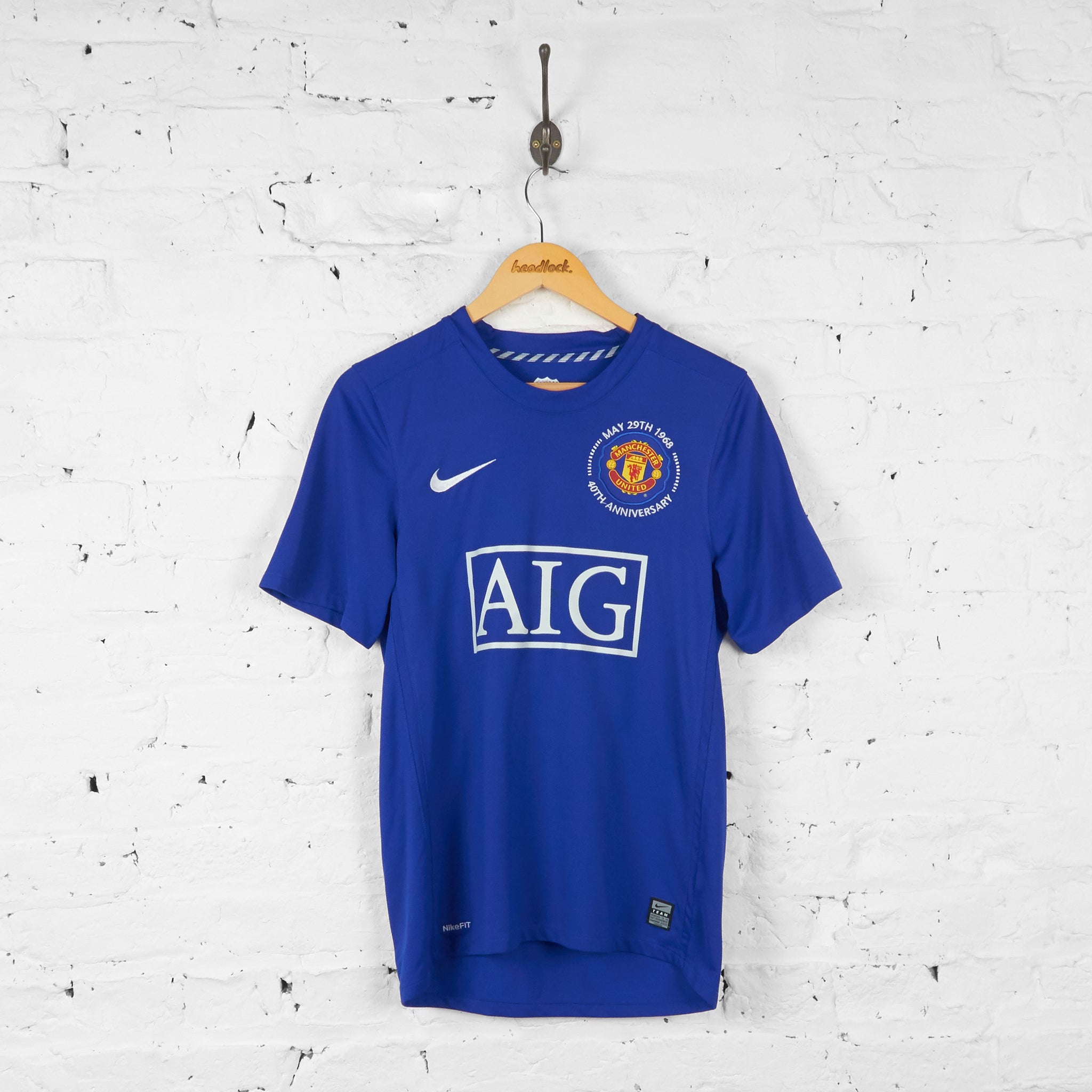 Manchester united blue jersey 2008 clearance
