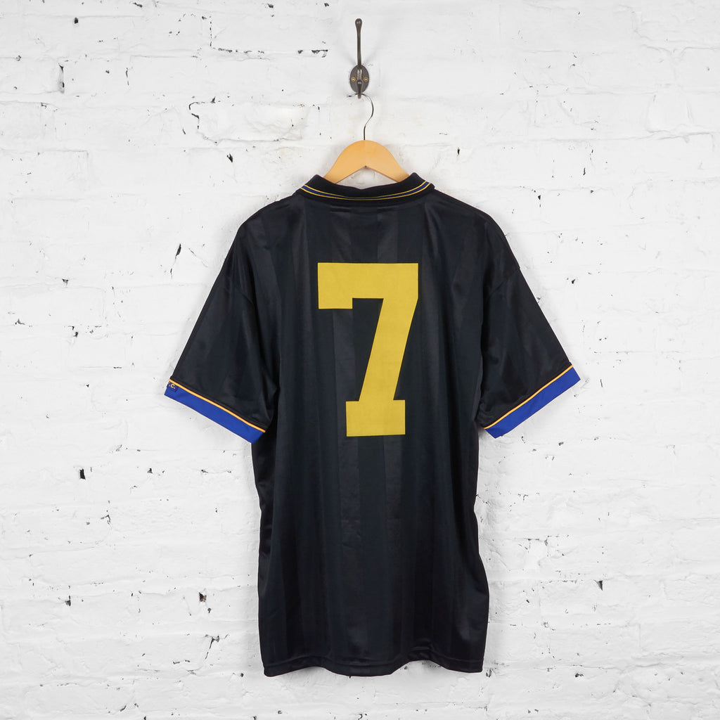 Manchester United Away 1994 Reproduction Football Shirt - Black - XL - Headlock