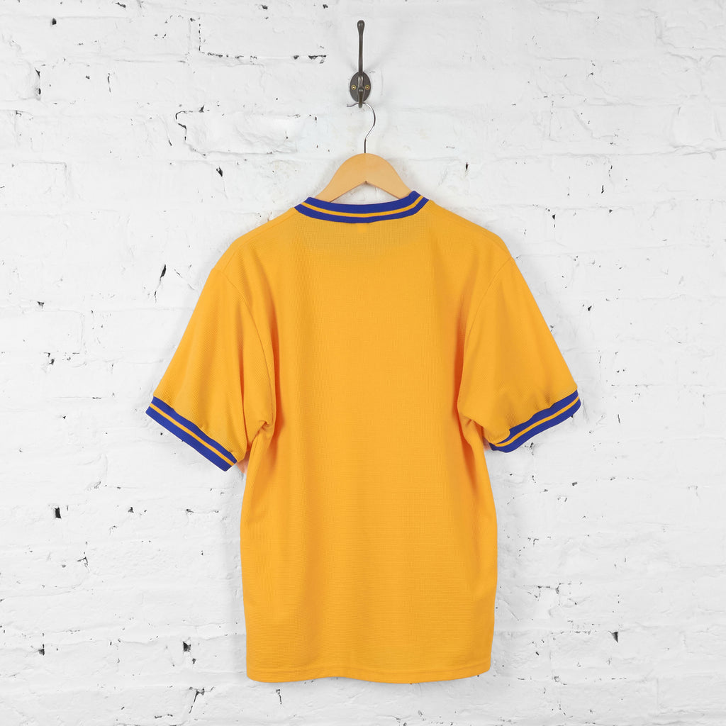 Mansfield Town 1999 Russell Athletic Home Football Shirt - Yellow - M - Headlock