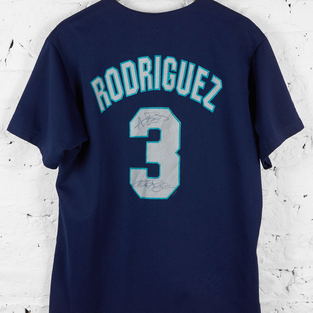 Mariners MLB Baseball Rodriguez Jersey - Blue - L - Headlock
