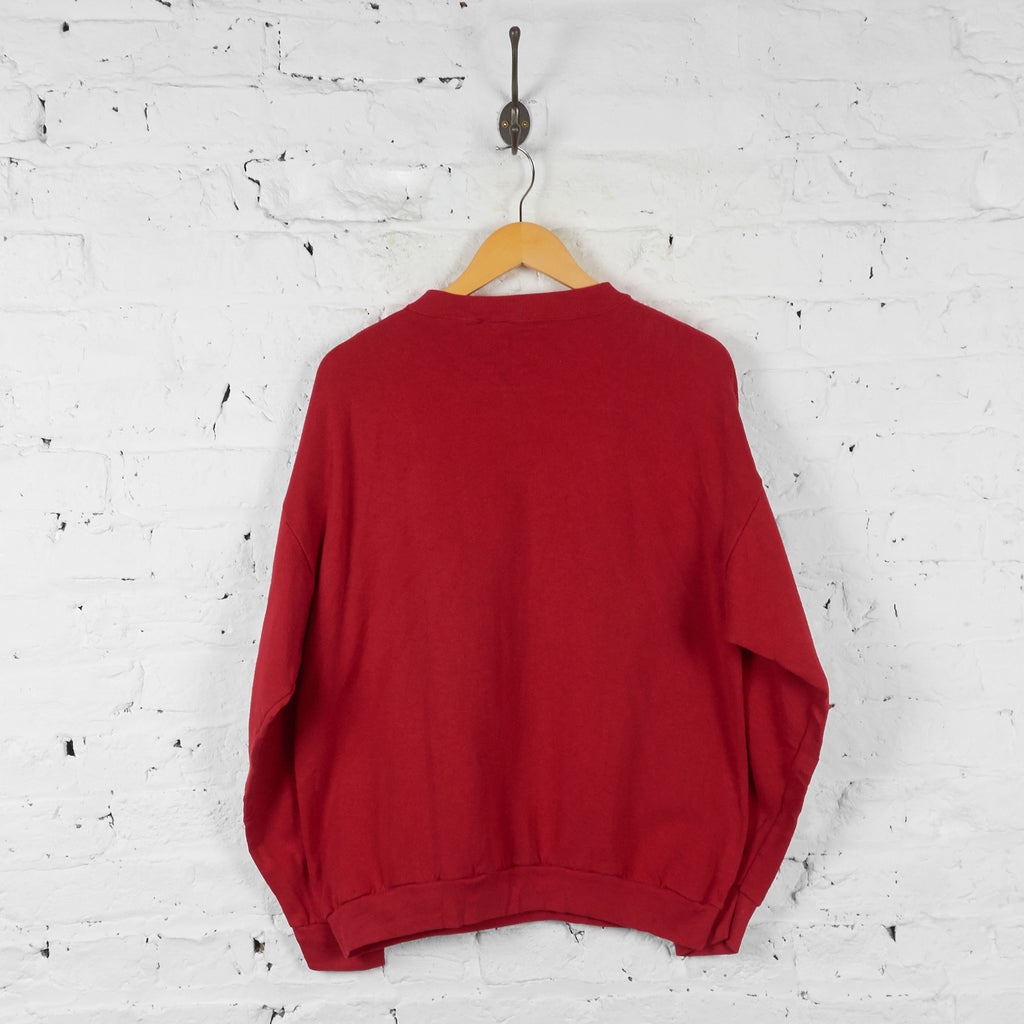 Mickey Classics 90s Sweatshirt - Red - L - Headlock