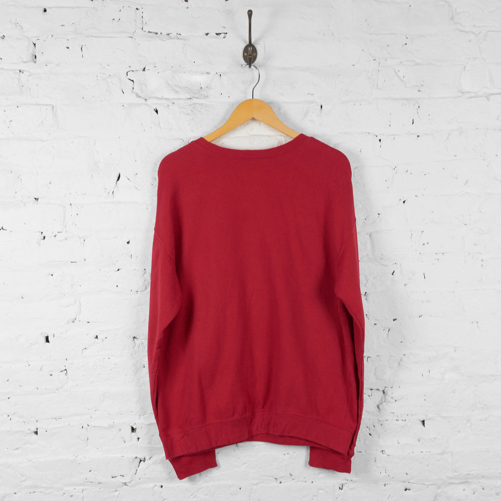 Mickey Mouse Sweatshirt - Red - XL - Headlock