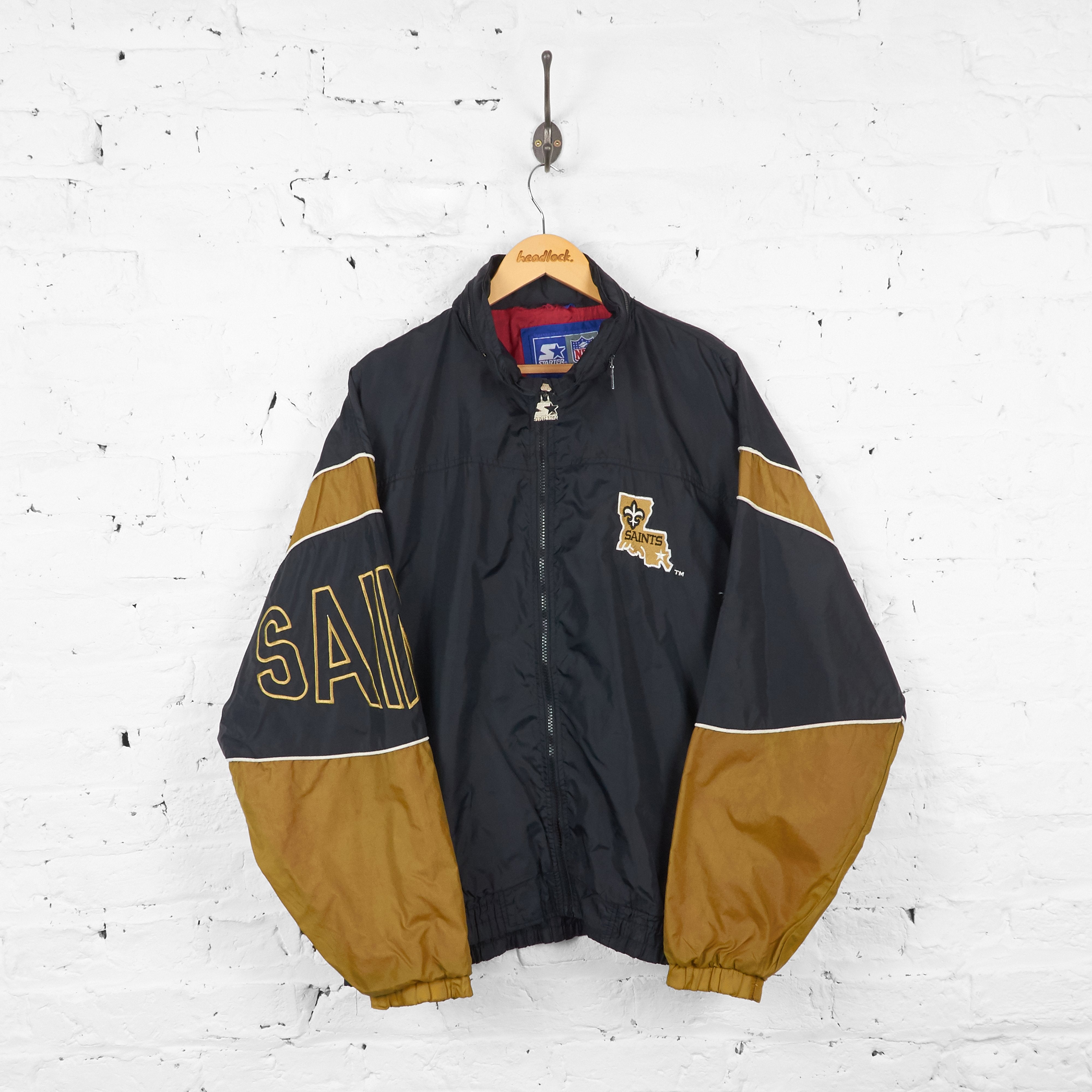 Vintage New Orleans Saints Starter Parka Football Jacket, Size Large –  Stuck In The 90s Sports