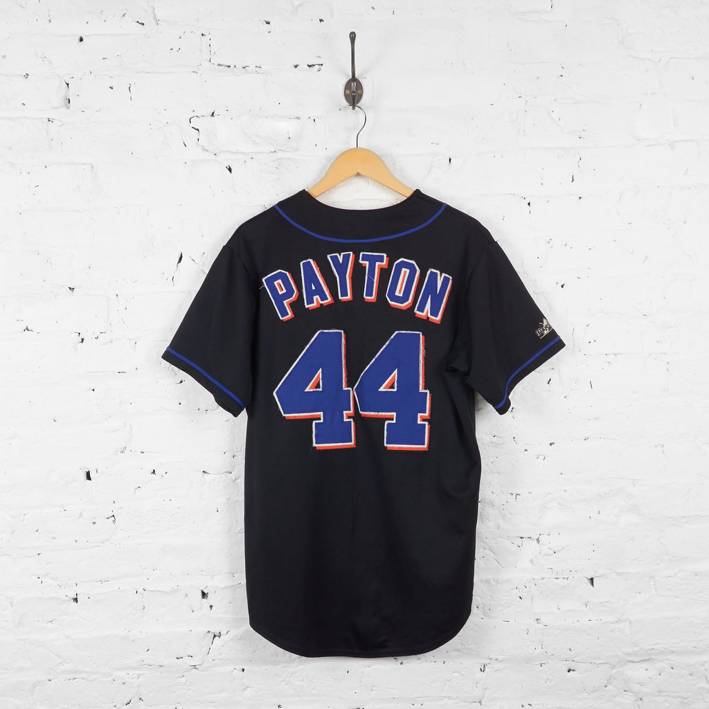 New York Mets Payton Baseball Jersey Shirt - Black - L - Headlock