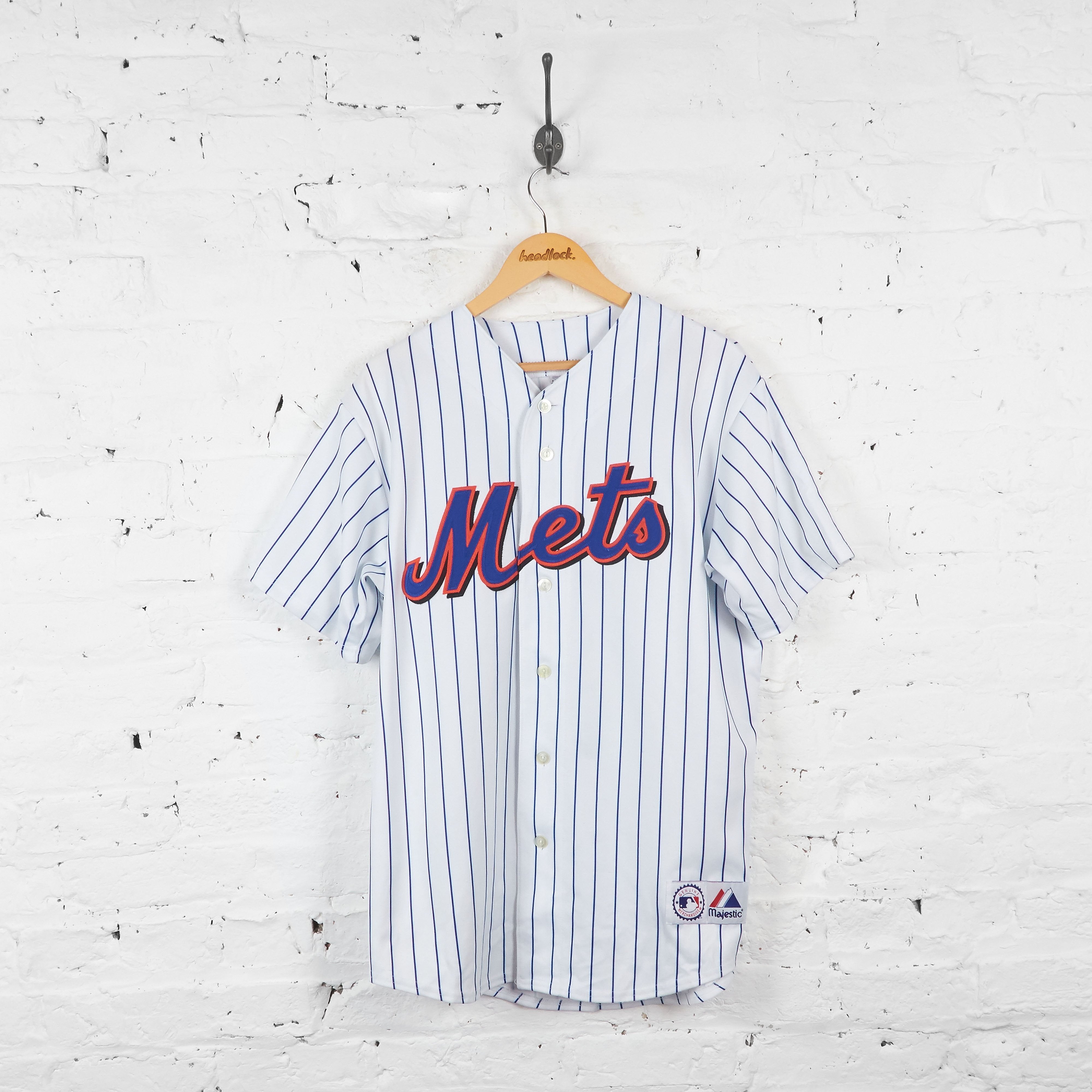 New York Mets Reyes 7 Signed Baseball Jersey Shirt - White - L