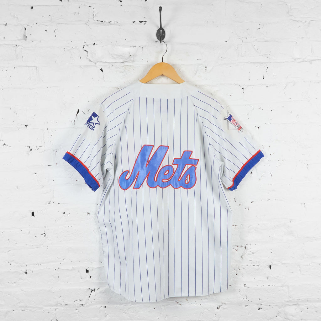 New York Mets Starter American Baseball Jersey - White - L - Headlock