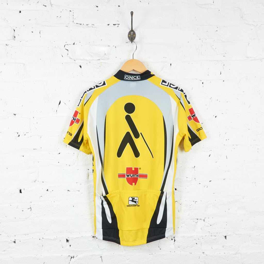 Once Eroski Wurth Cycling Top Jersey - Yellow - L - Headlock