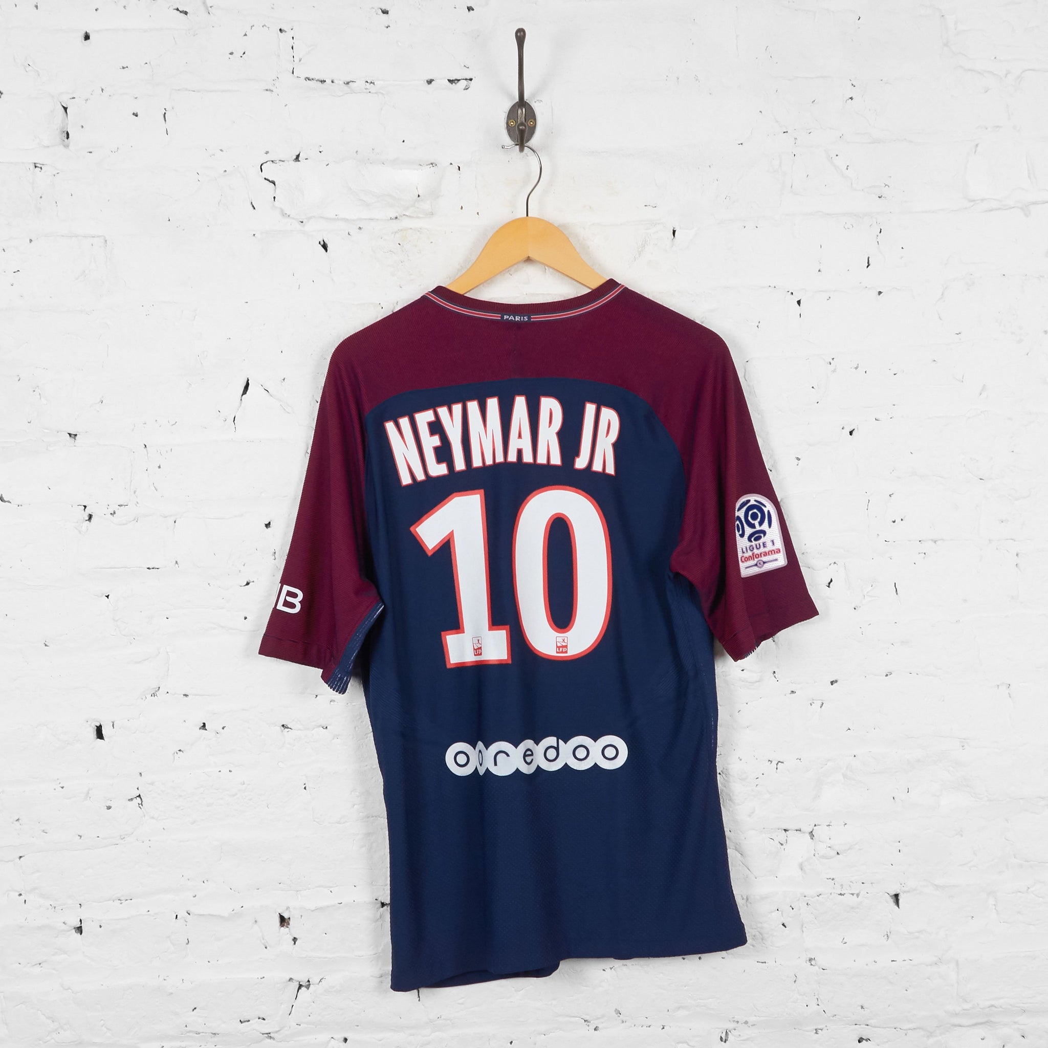 Paris Saint Germain PSG Neymar 2017 Football Shirt Blue L