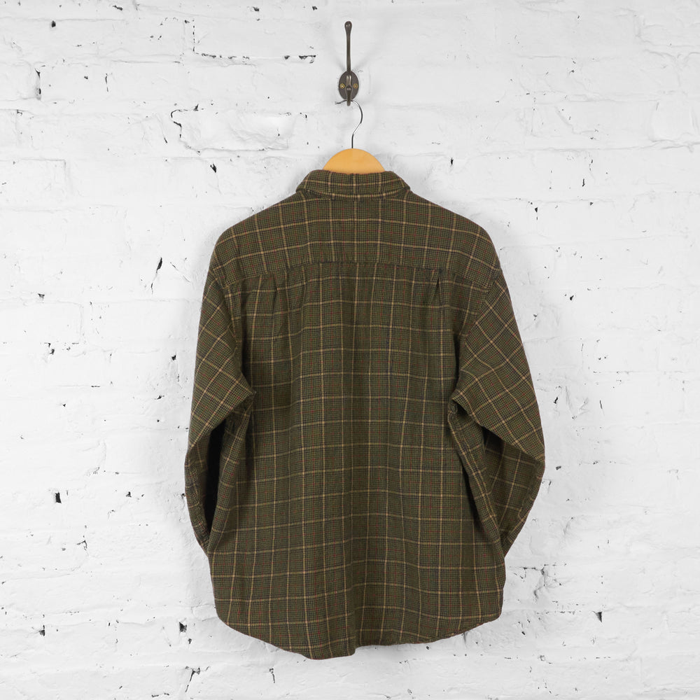 Pendleton Wool Check Shirt - Green - XL - Headlock