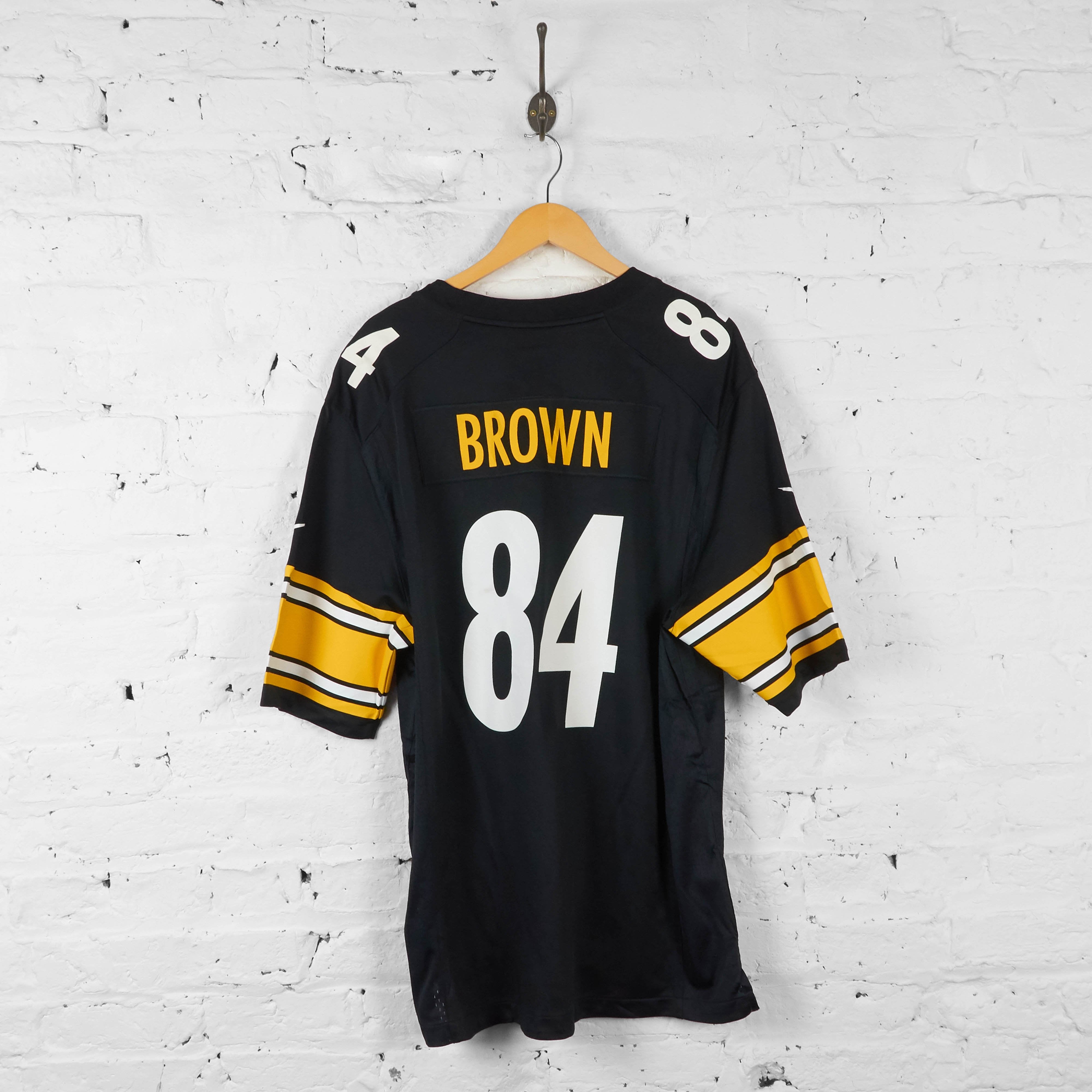 Pittsburgh Steelers Brown NFL American Football Jersey Black XL Headlock