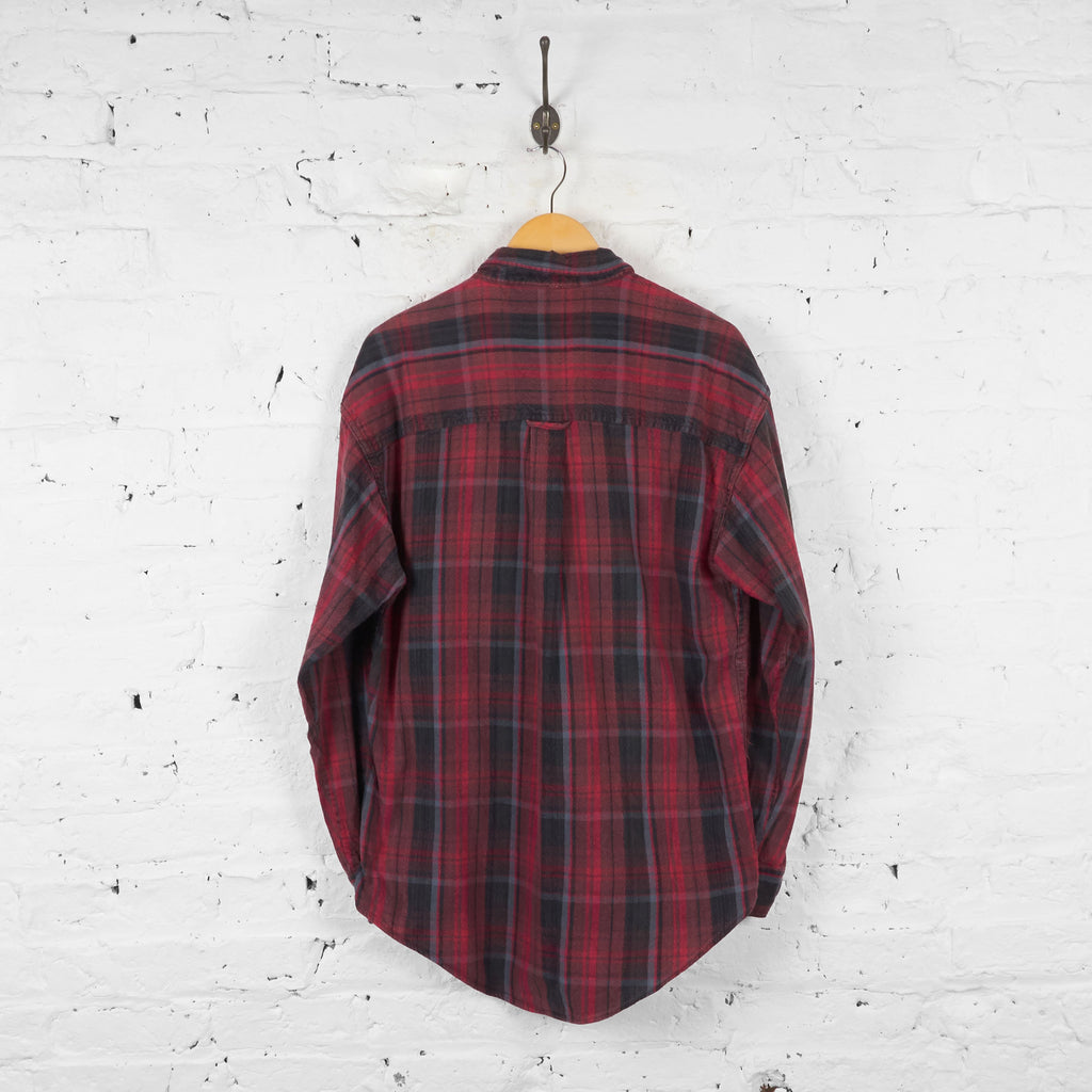 Ralph Lauren Chaps Check Shirt - Red/Black - M - Headlock