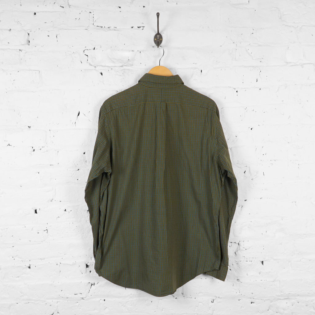 Ralph Lauren Classic Fit Check Shirt - Green - L - Headlock