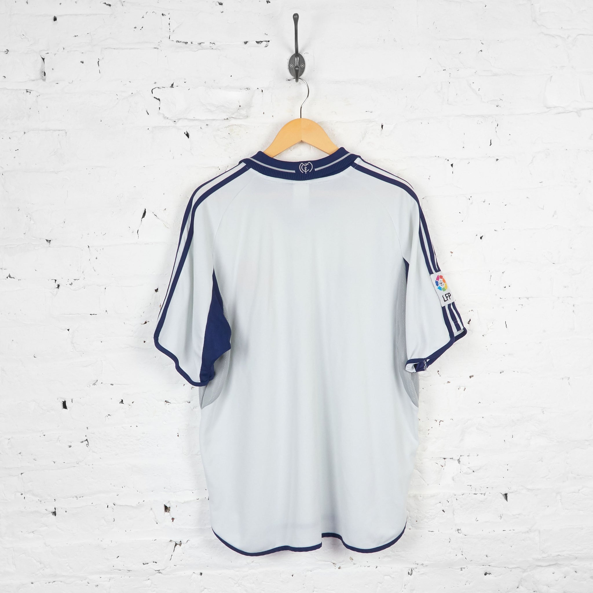 Real Madrid 2000 Adidas Home Football Shirt - White - XL – Headlock