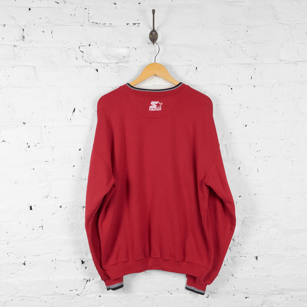 San Francisco 49ers Starter American Football NFL Sweatshirt - Red - L - Headlock