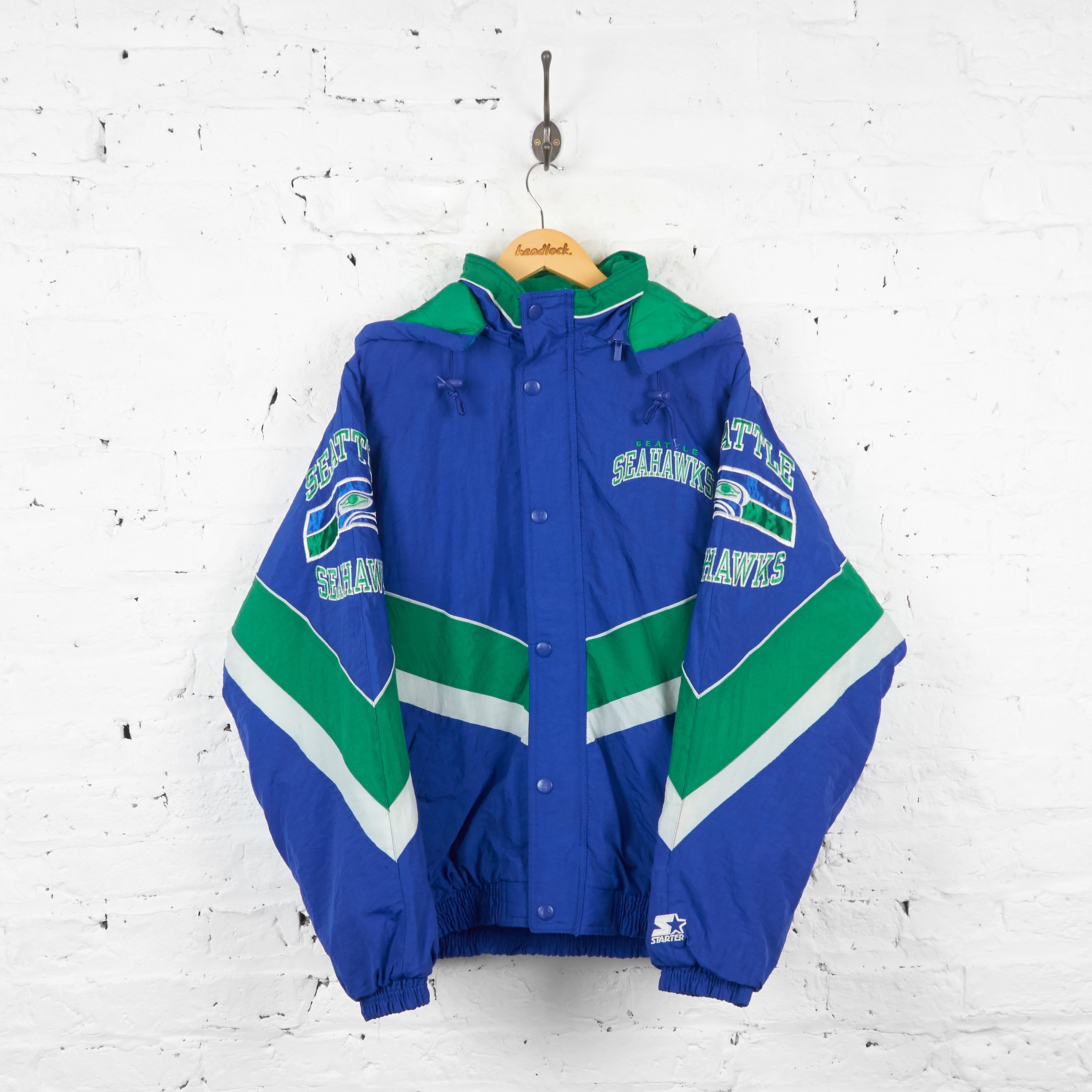 Vintage Seattle Seahawks Starter Jacket -   UK