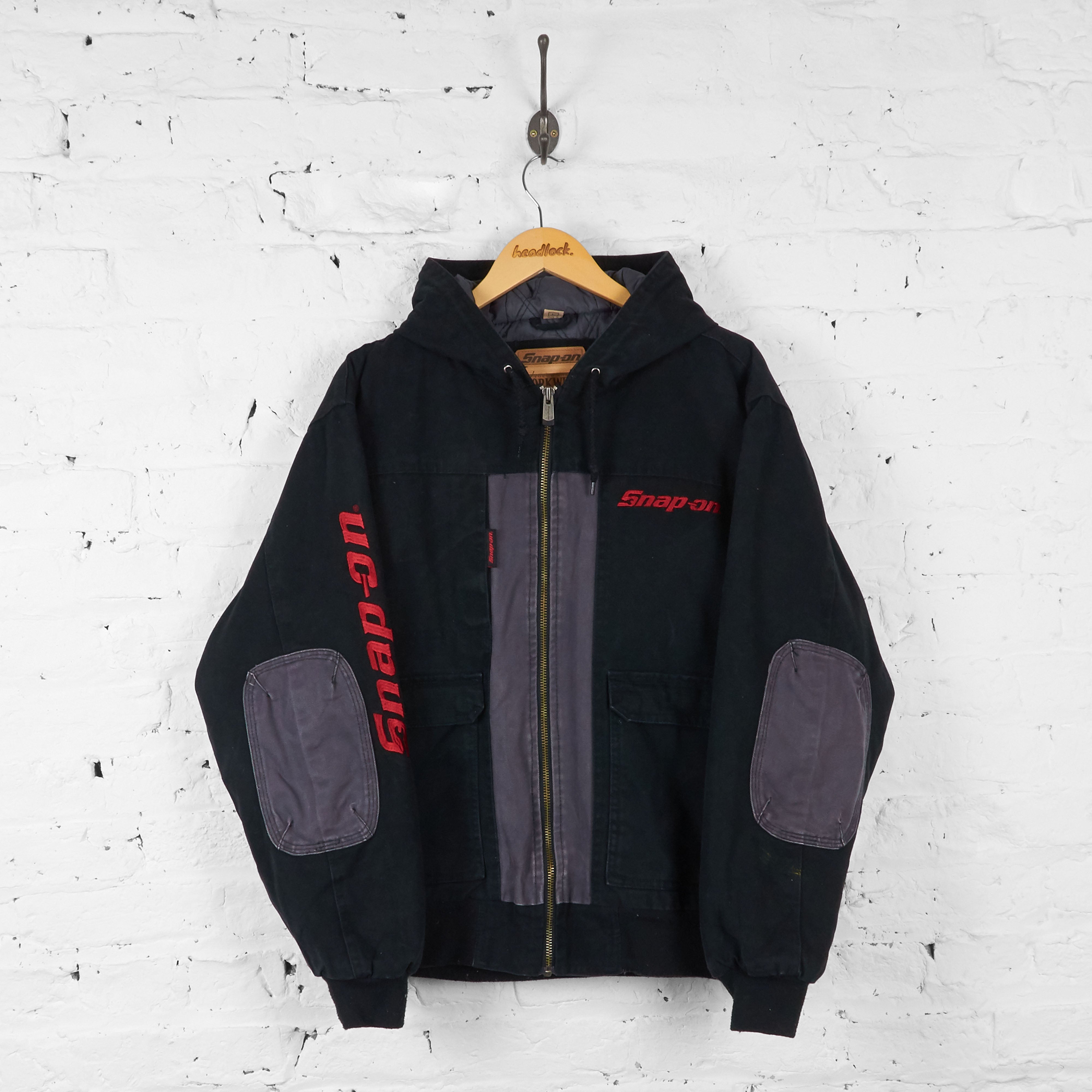 Snap On Workwear Hooded Jacket Black L – Headlock