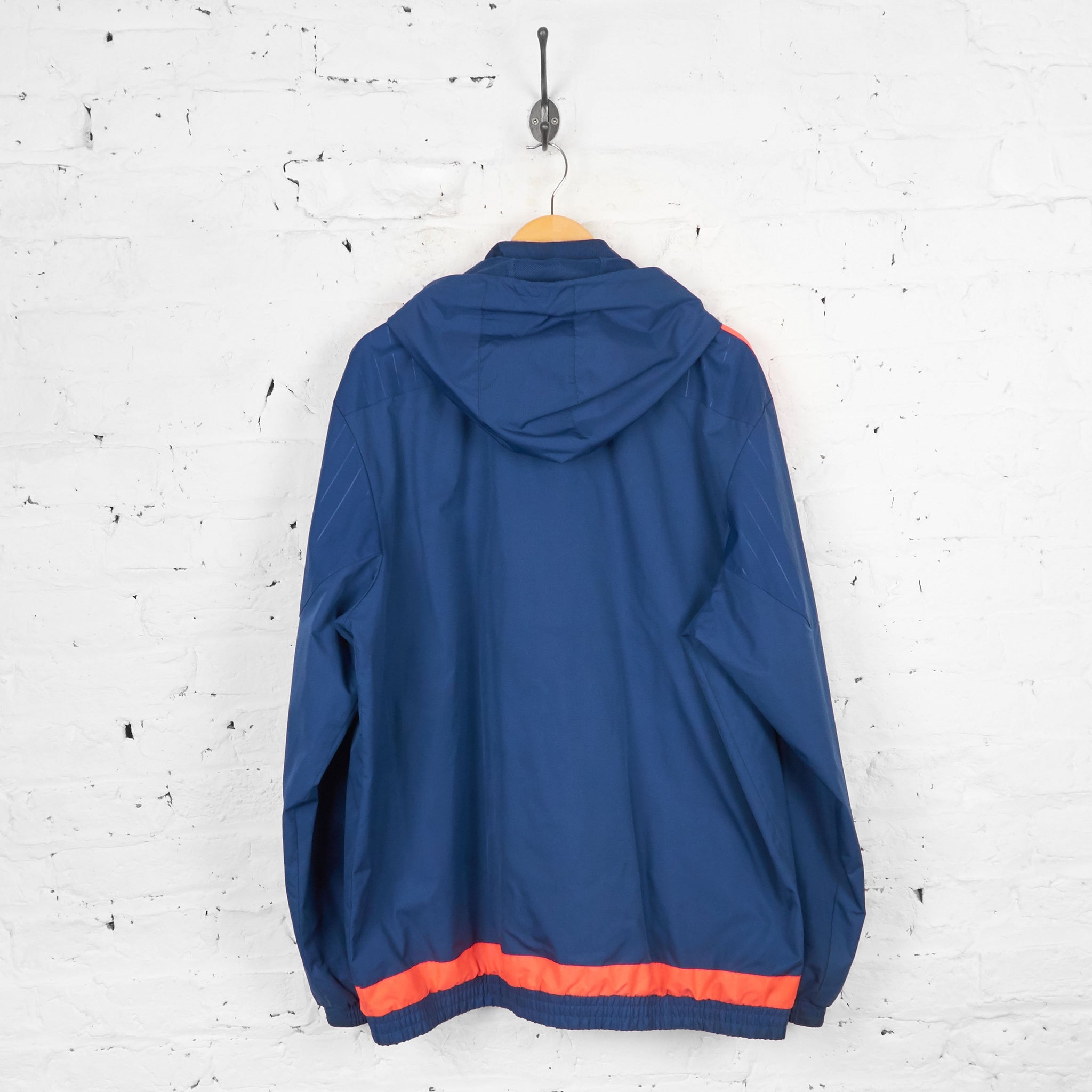 Swansea City Adidas Rain Jacket - Blue - XL – Headlock