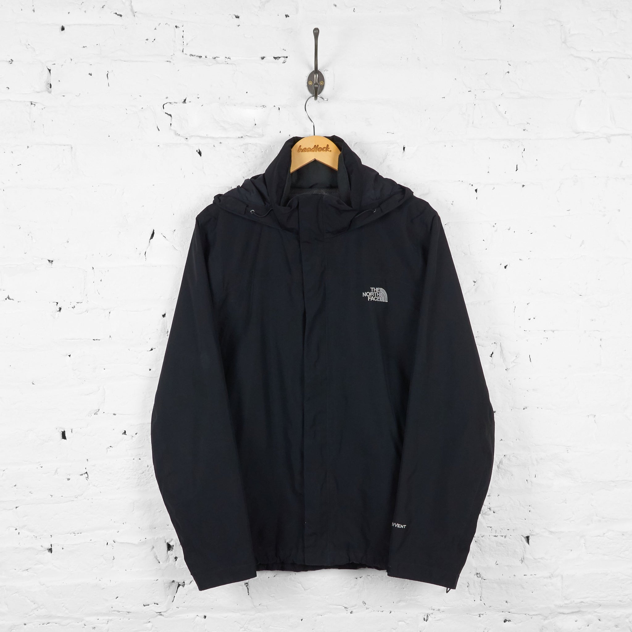 The North Face Hyvent Jacket Black L Headlock