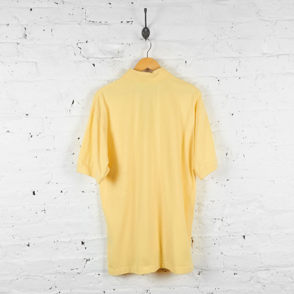 Tommy Hilfiger Polo Shirt - Yellow - L - Headlock