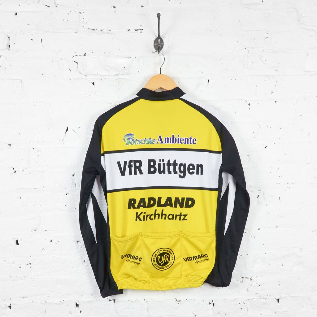 Vermarc VFR Buttgen Radland Kirchhartz Cycling Top Jersey - Yellow - M - Headlock