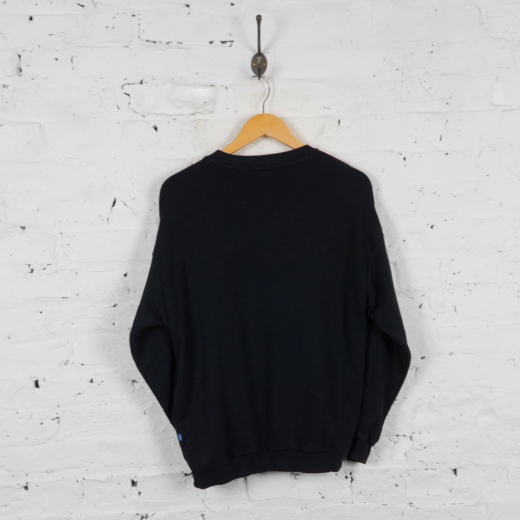 Vintage Adidas Sweatshirt - Black - S - Headlock