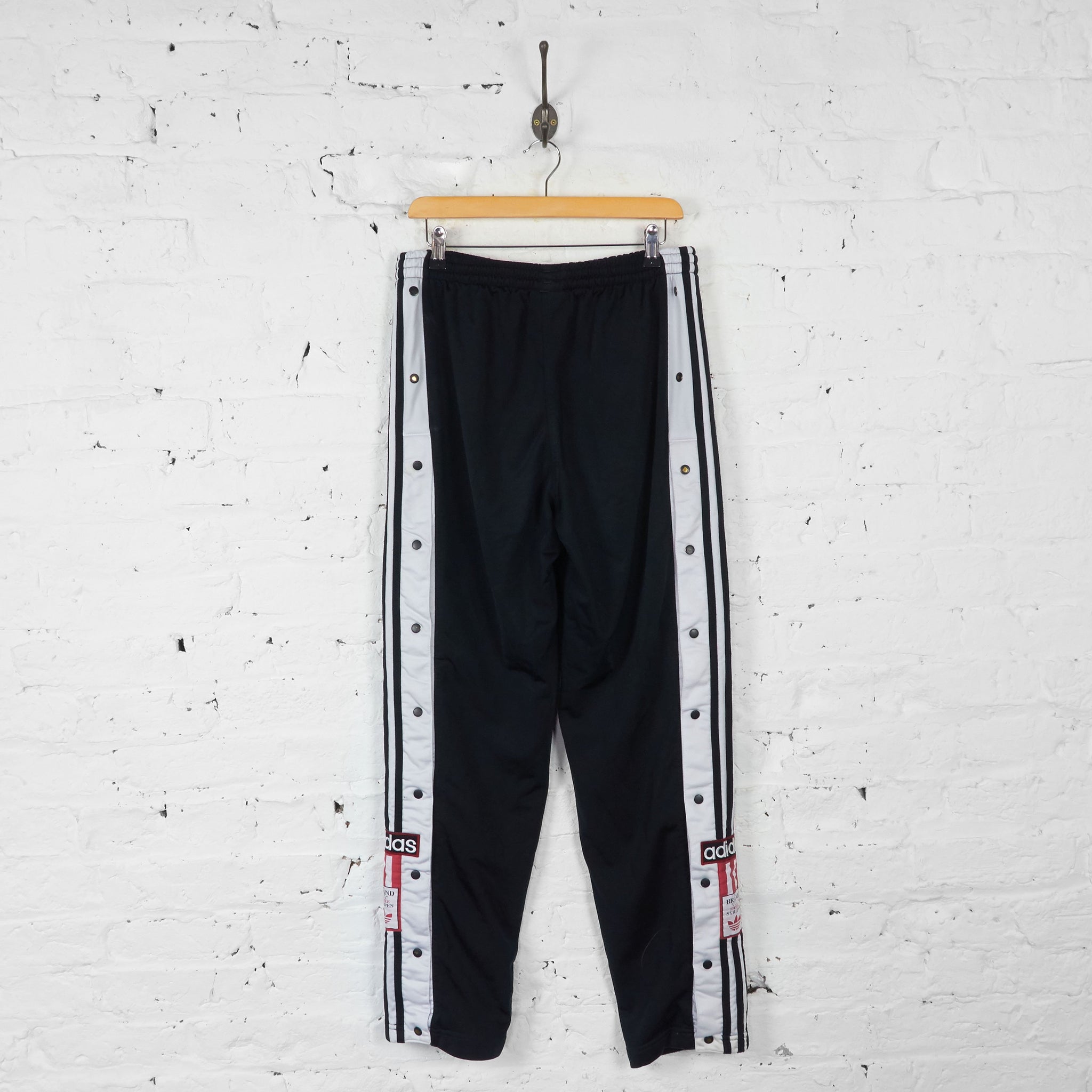 Adidas popper tracksuit bottoms online