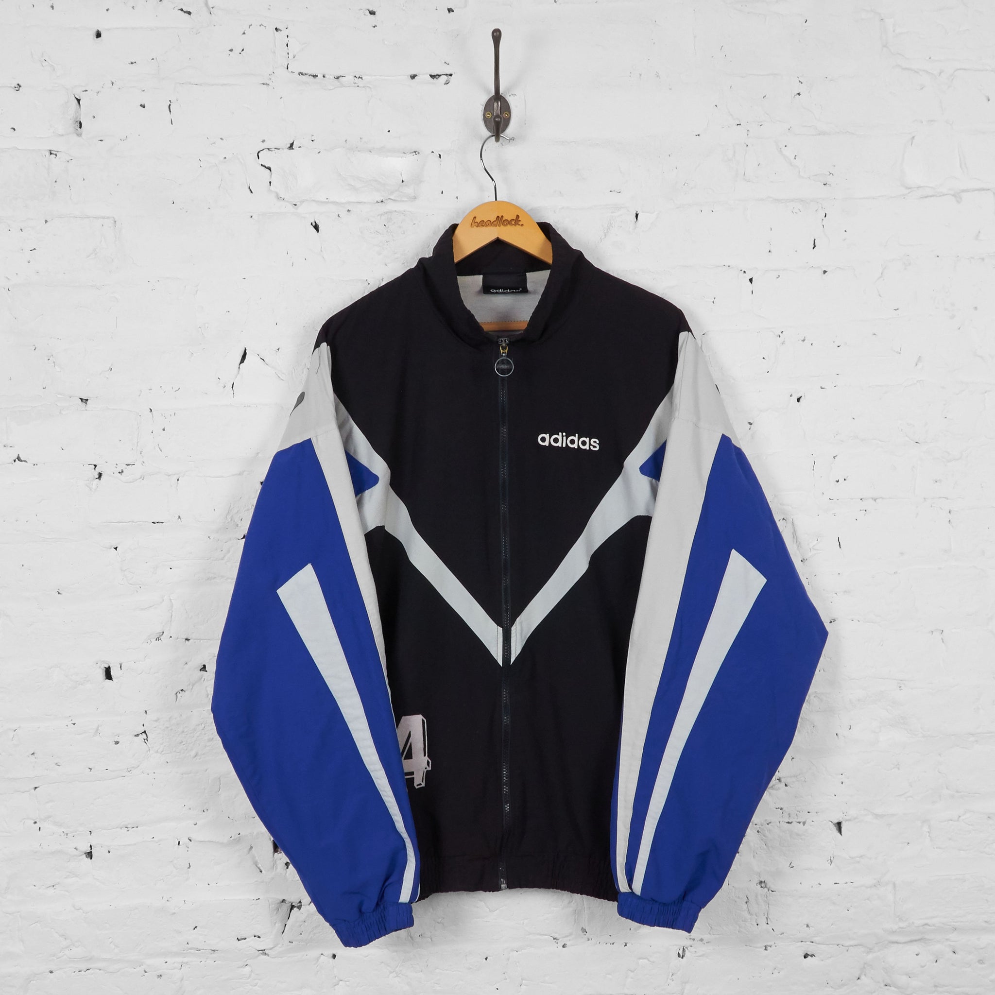 Vintage Adidas Tracksuit Jacket Black L – Headlock