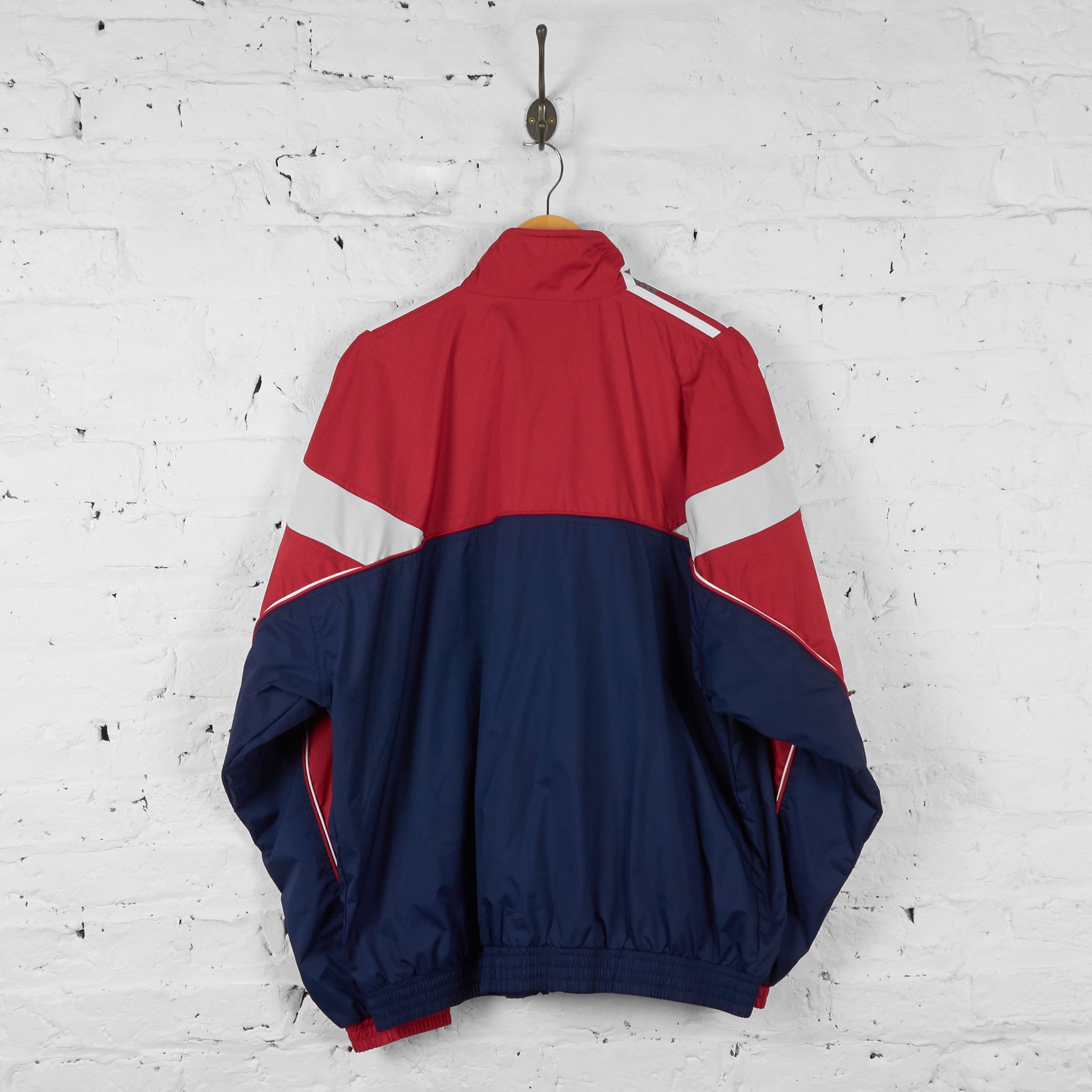 Adidas Track Jacket Vintage Adidas Jacket Blue And Red Vintage